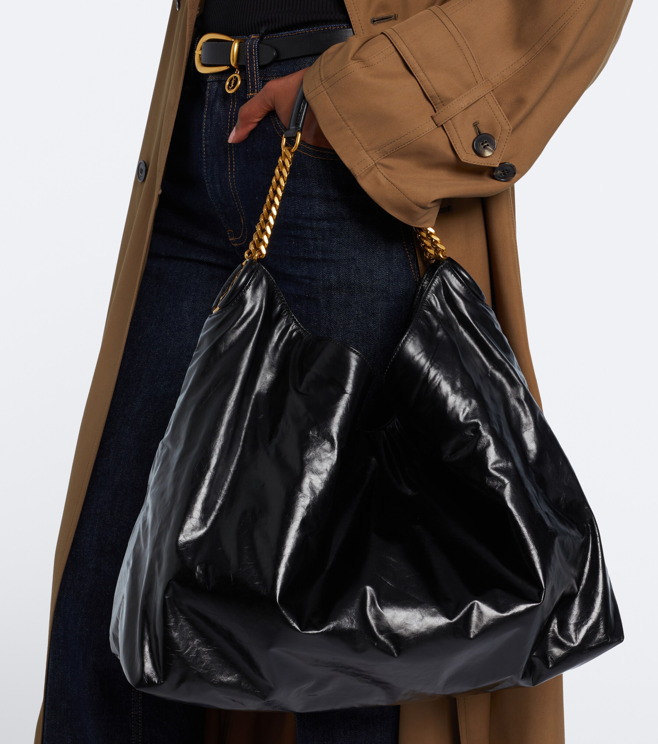 Saint Laurent Hortense leather shoulder bag
