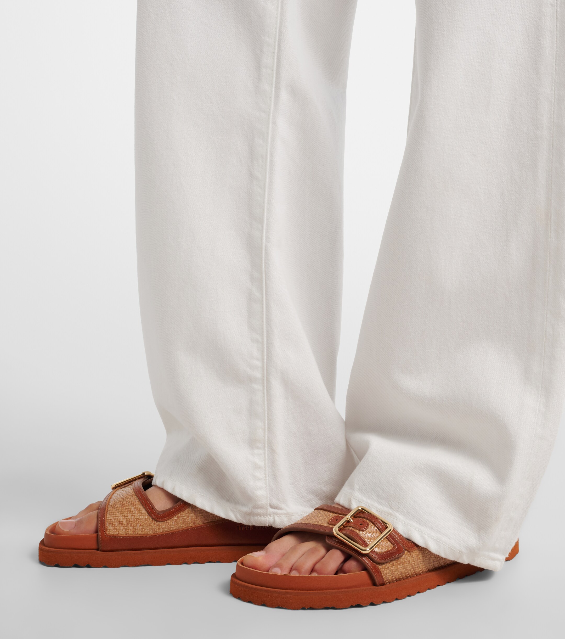 Birkenstock 1774 Birkenstock 1774 Arizona leather-trimmed woven sandals