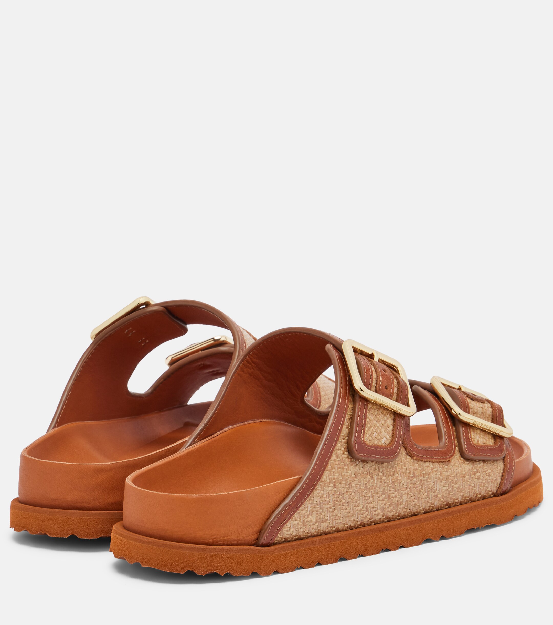 Birkenstock 1774 Birkenstock 1774 Arizona leather-trimmed woven sandals