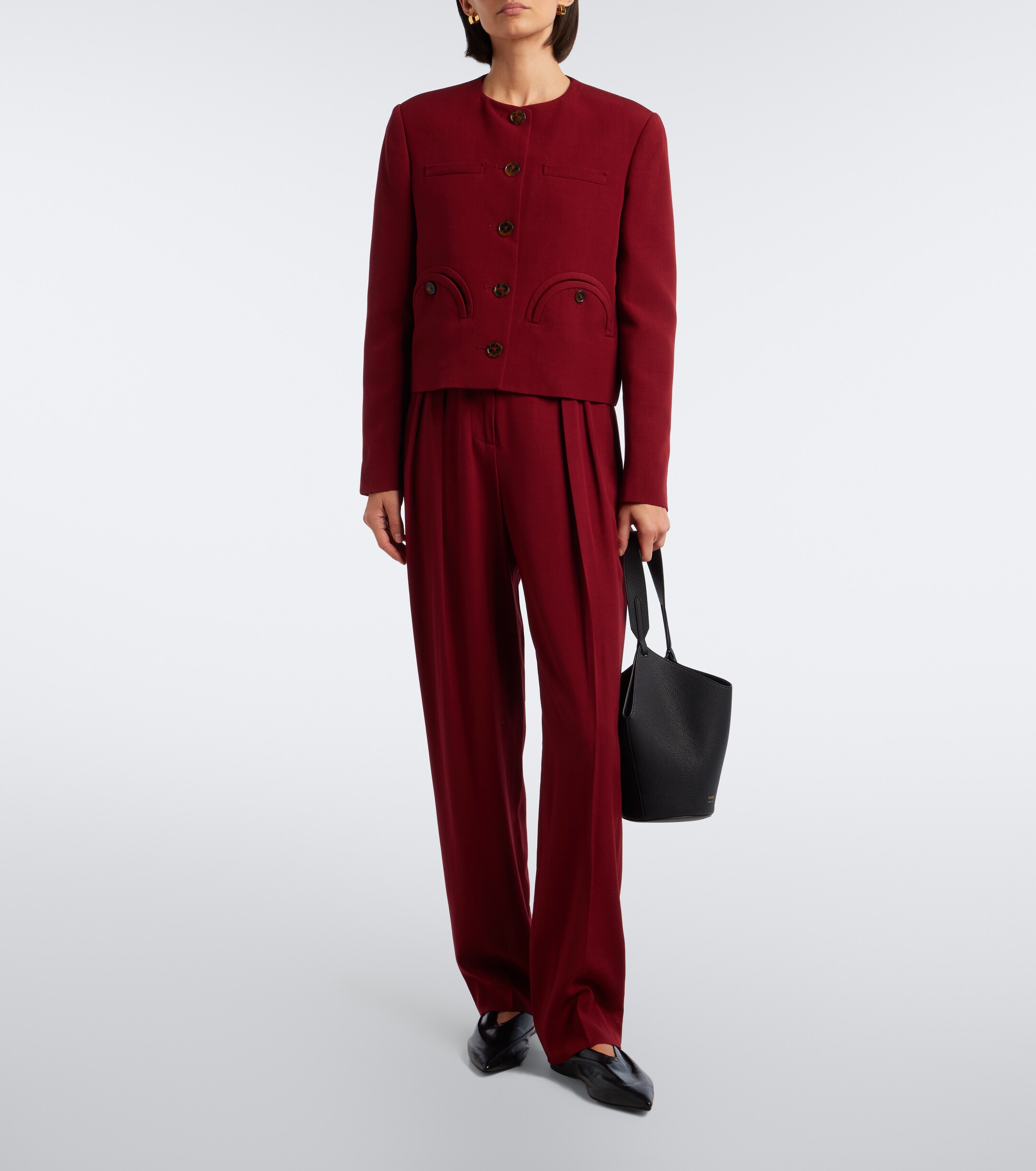 Blazé Milano Blazé Milano Tomo pleated straight pants