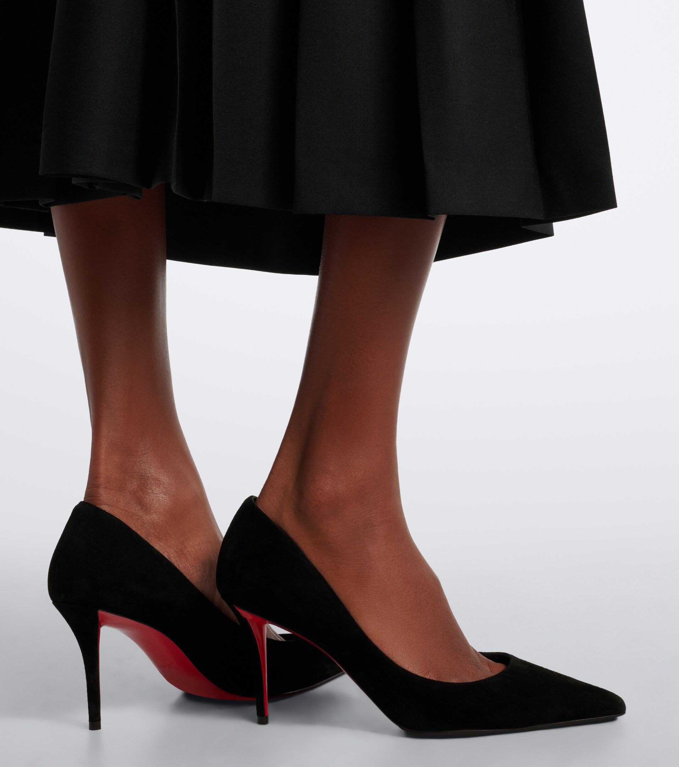 CHRISTIAN LOUBOUTIN Christian Louboutin Miss Z suede pumps