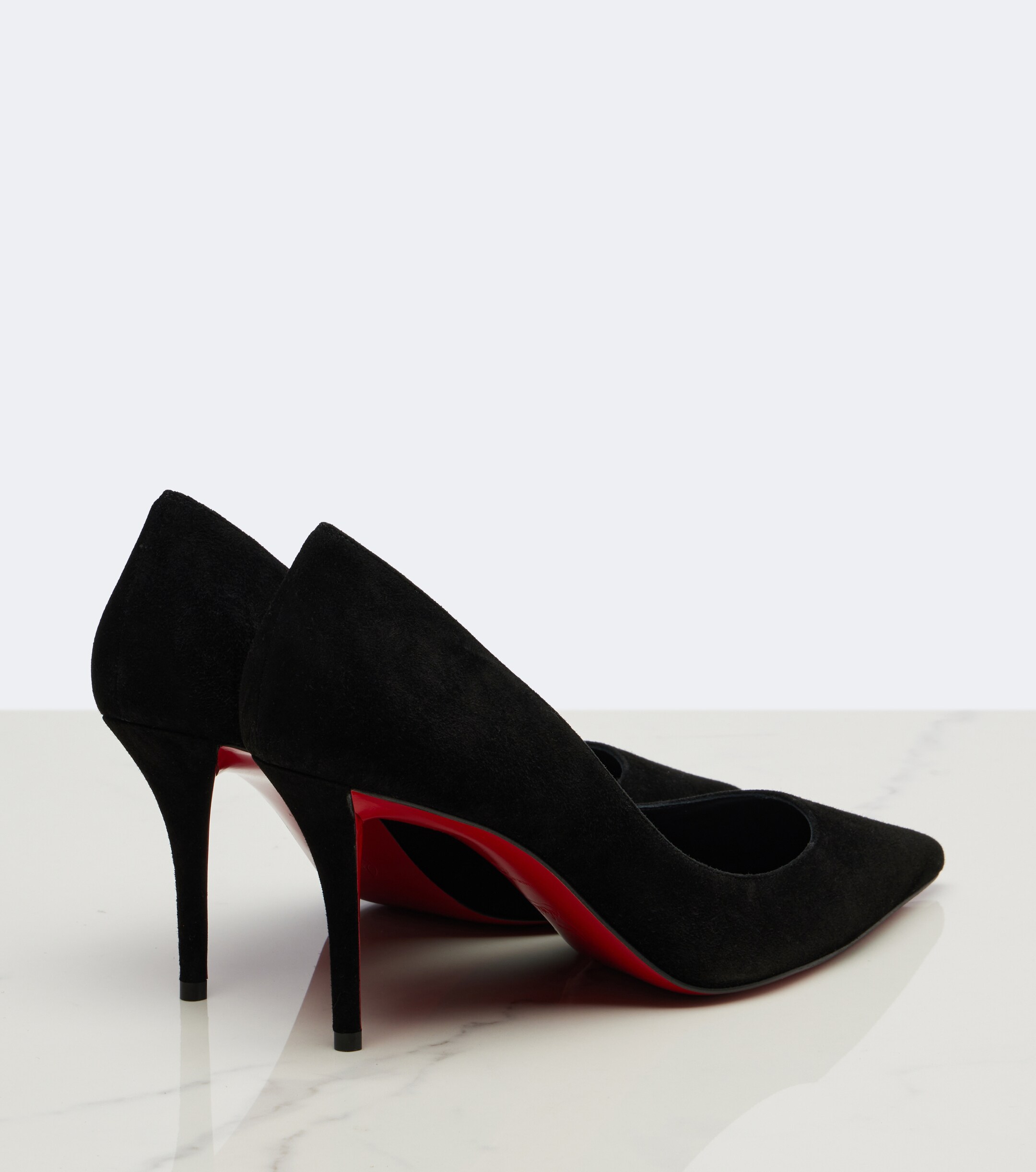 CHRISTIAN LOUBOUTIN Christian Louboutin Miss Z suede pumps