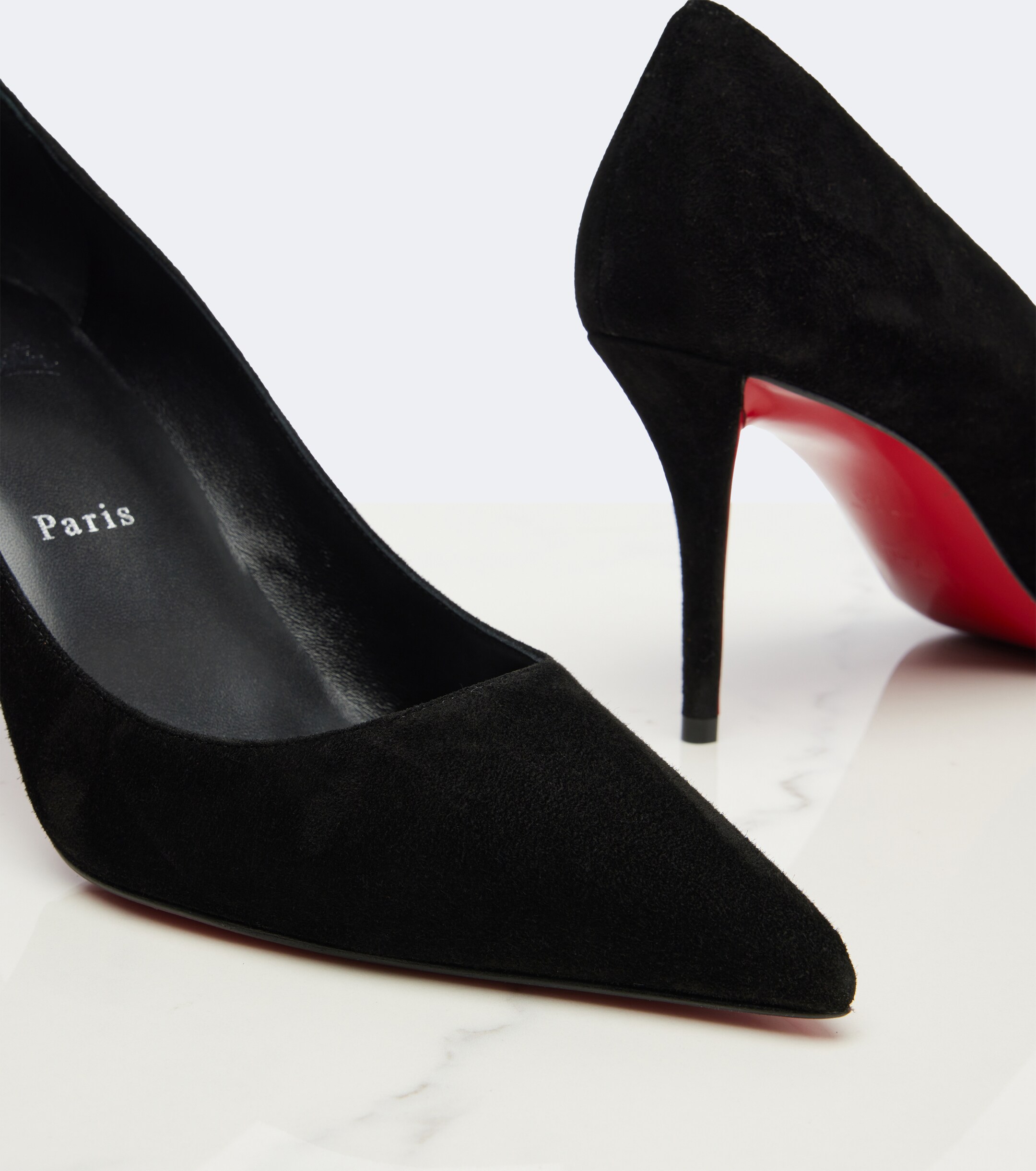 CHRISTIAN LOUBOUTIN Christian Louboutin Miss Z suede pumps