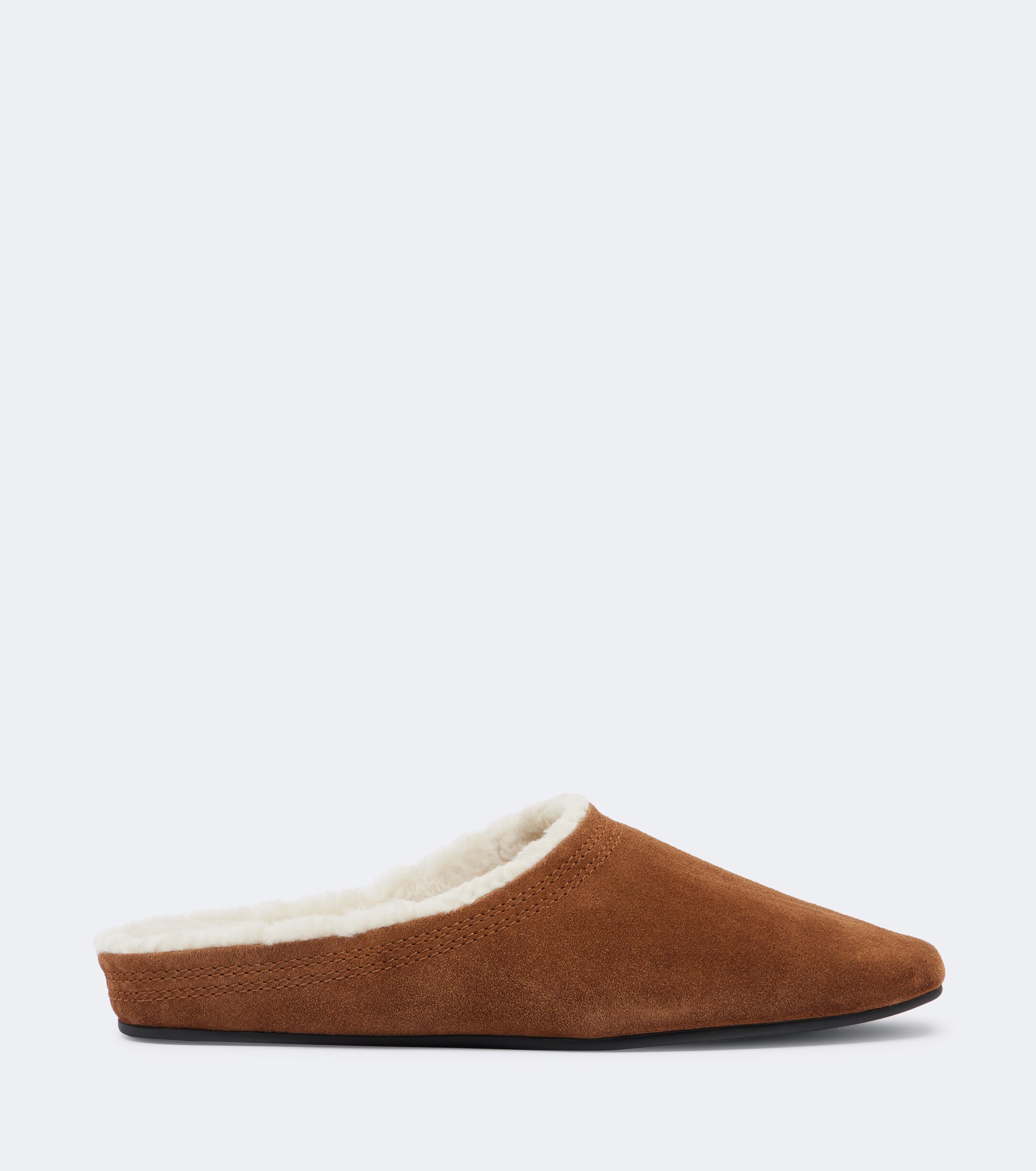 Veronica Beard Veronica Beard Narcisa shearling-lined suede mules
