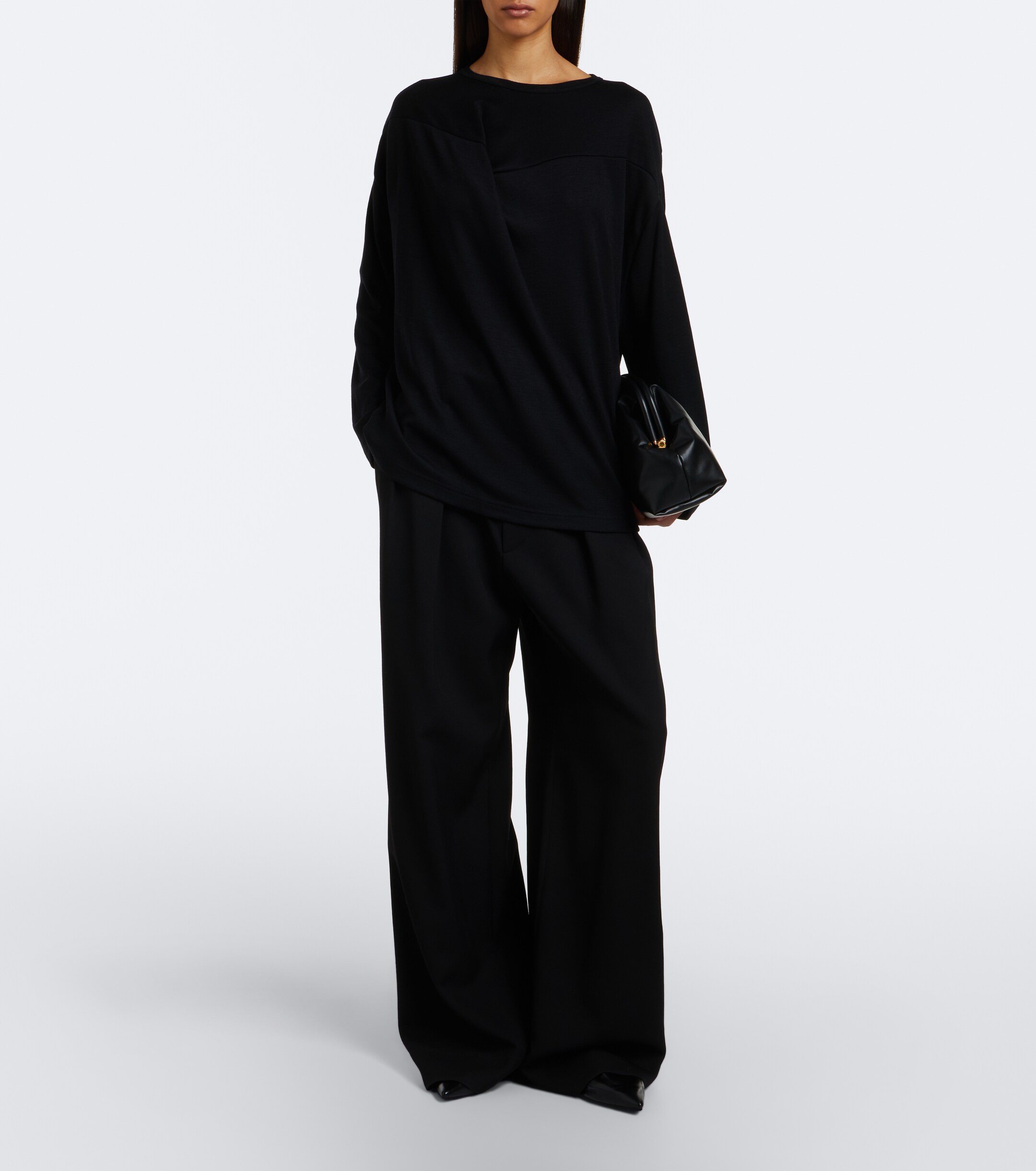 Junya Watanabe Junya Watanabe Draped wool top