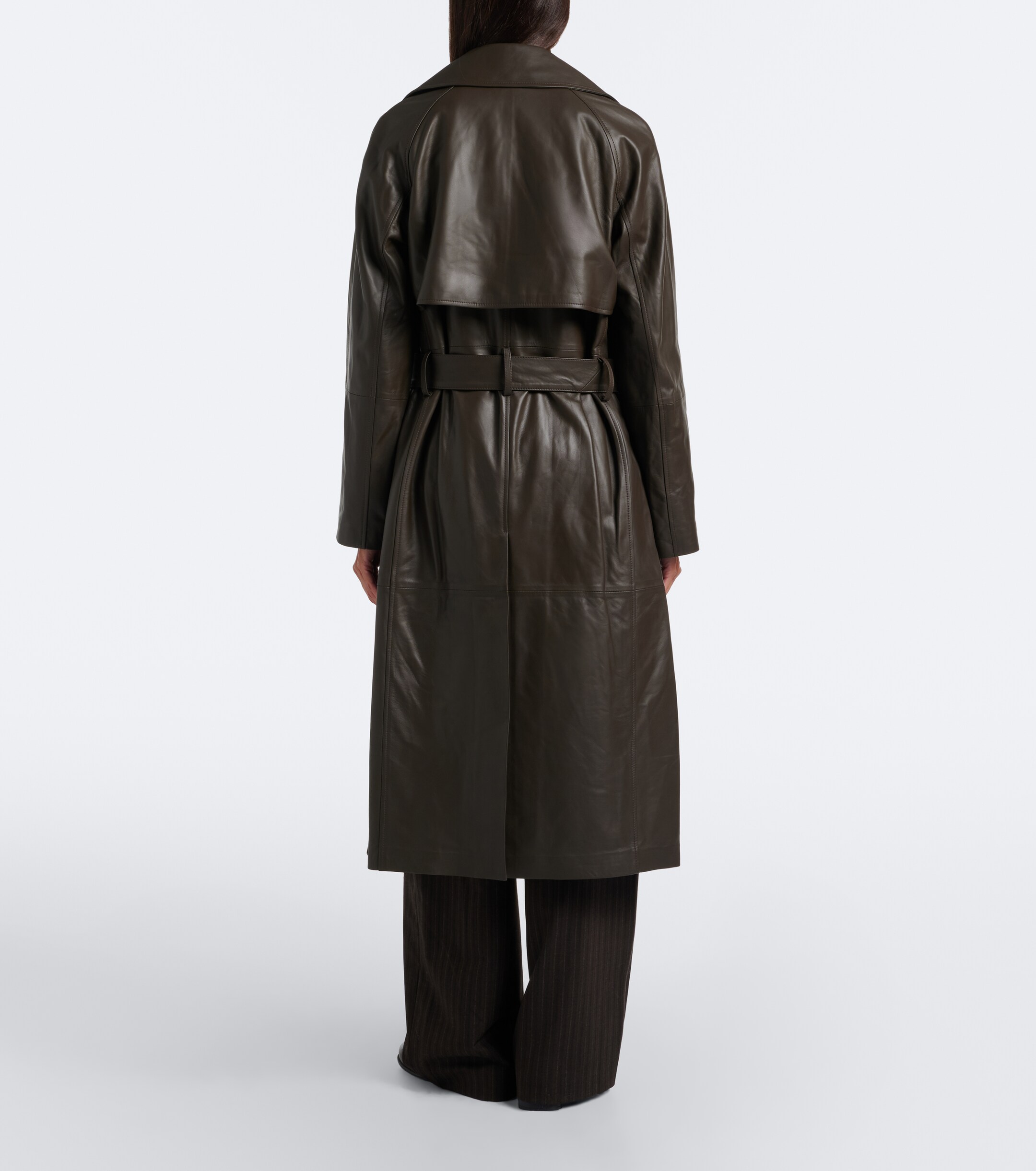 Vince Vince Leather trench coat