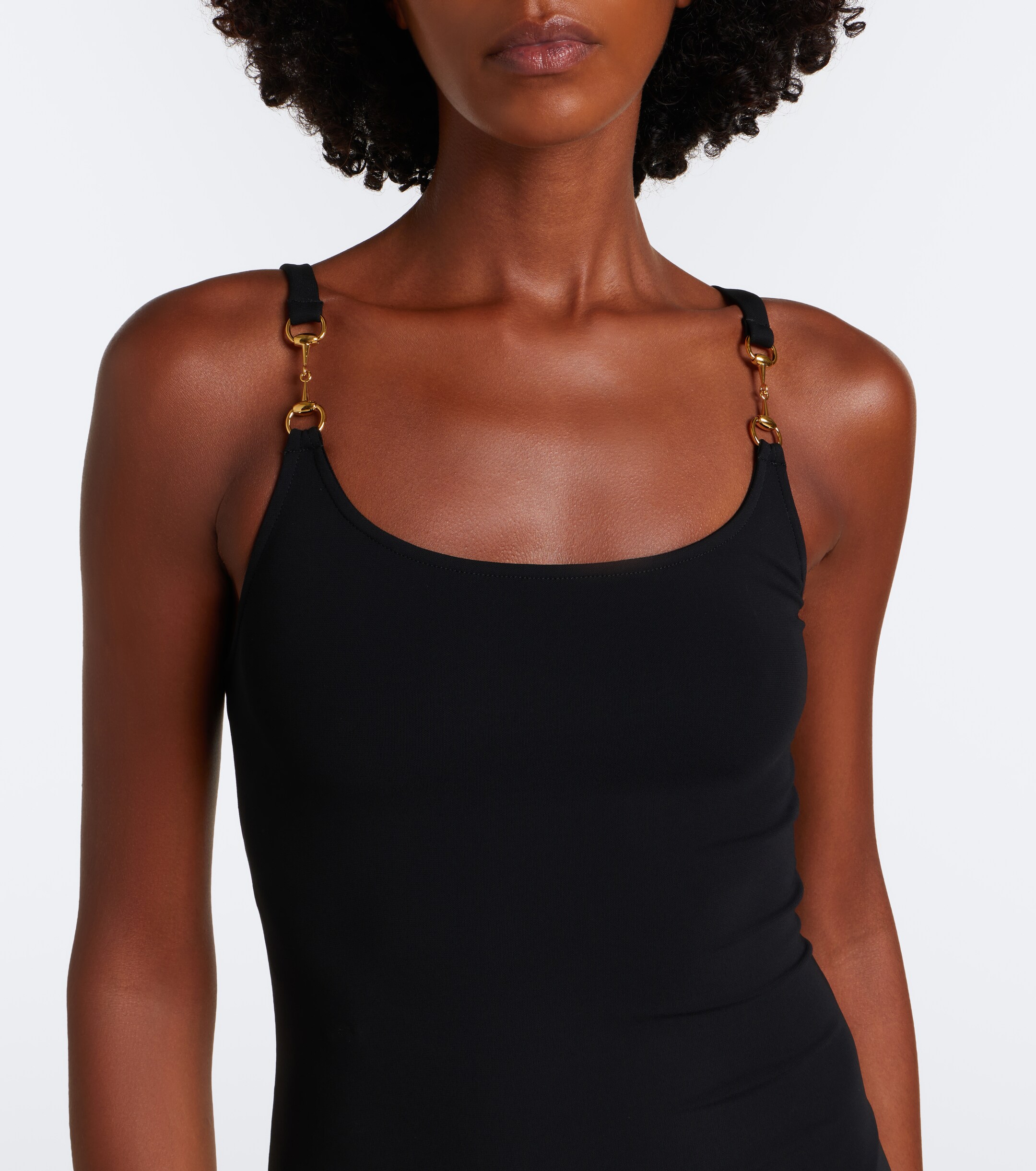 Gucci Gucci Horsebit jersey midi dress