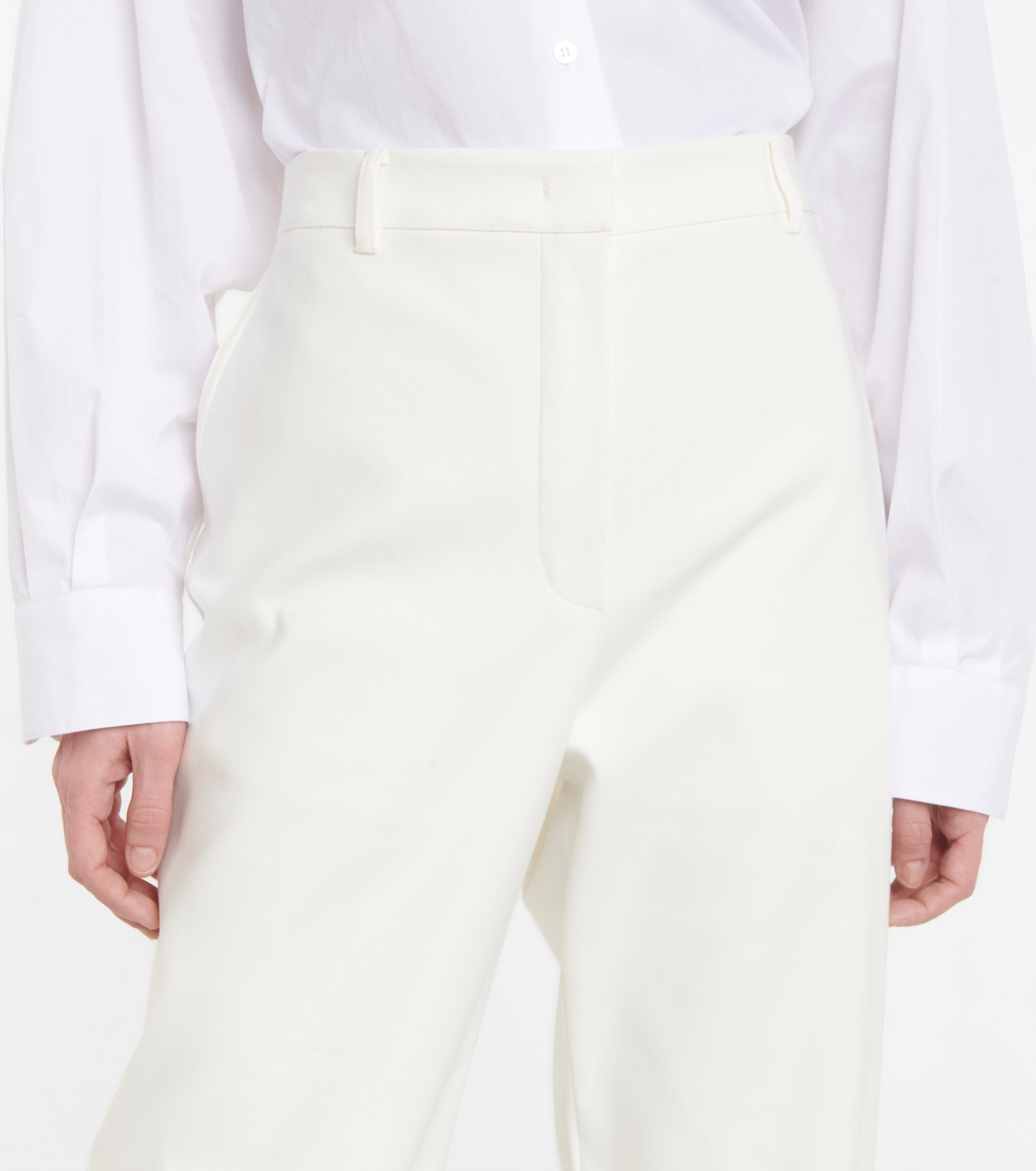 Loro Piana Kaplan Daisy high-rise cotton pants