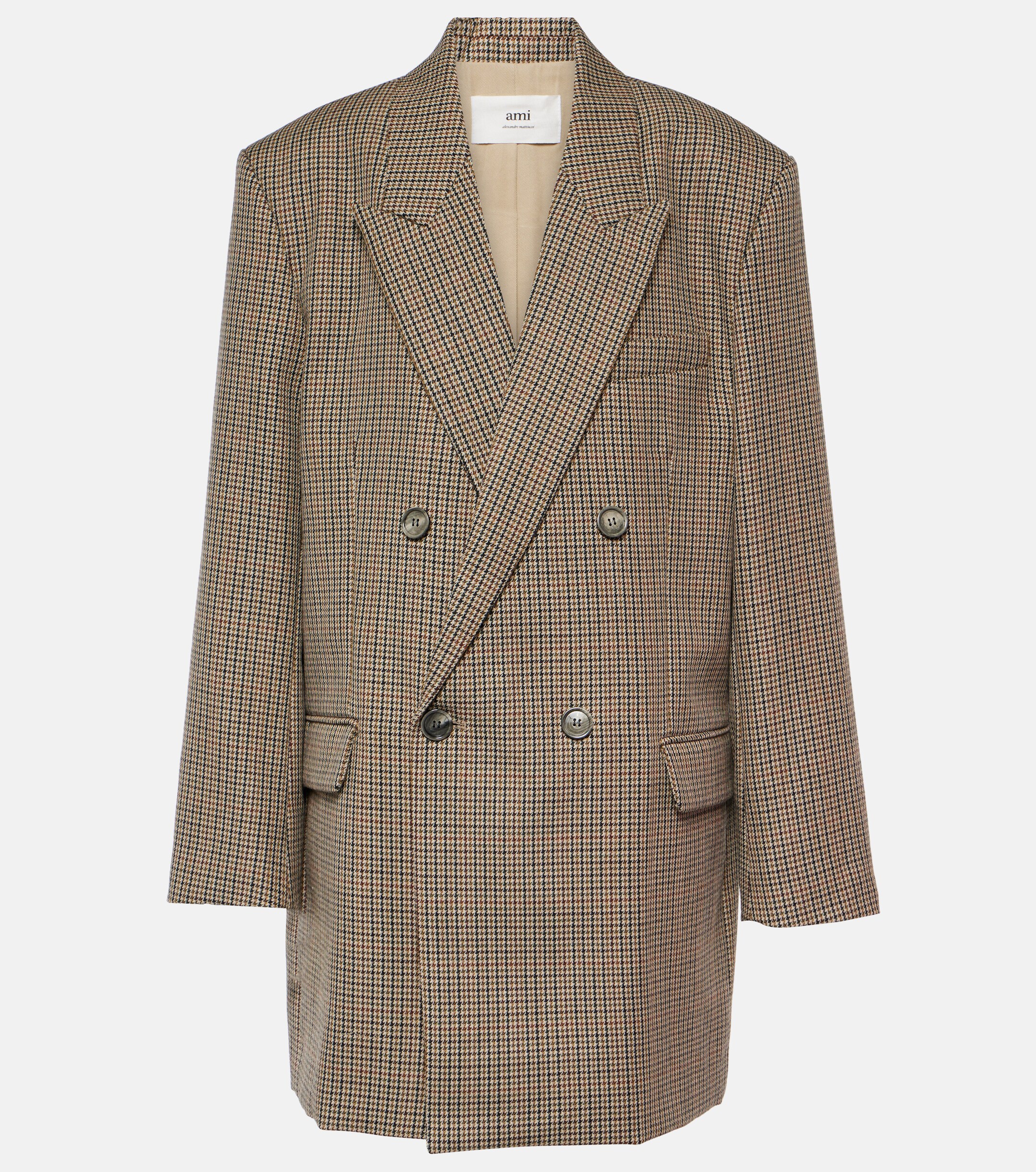 Ami Paris Houndstooth wool blazer