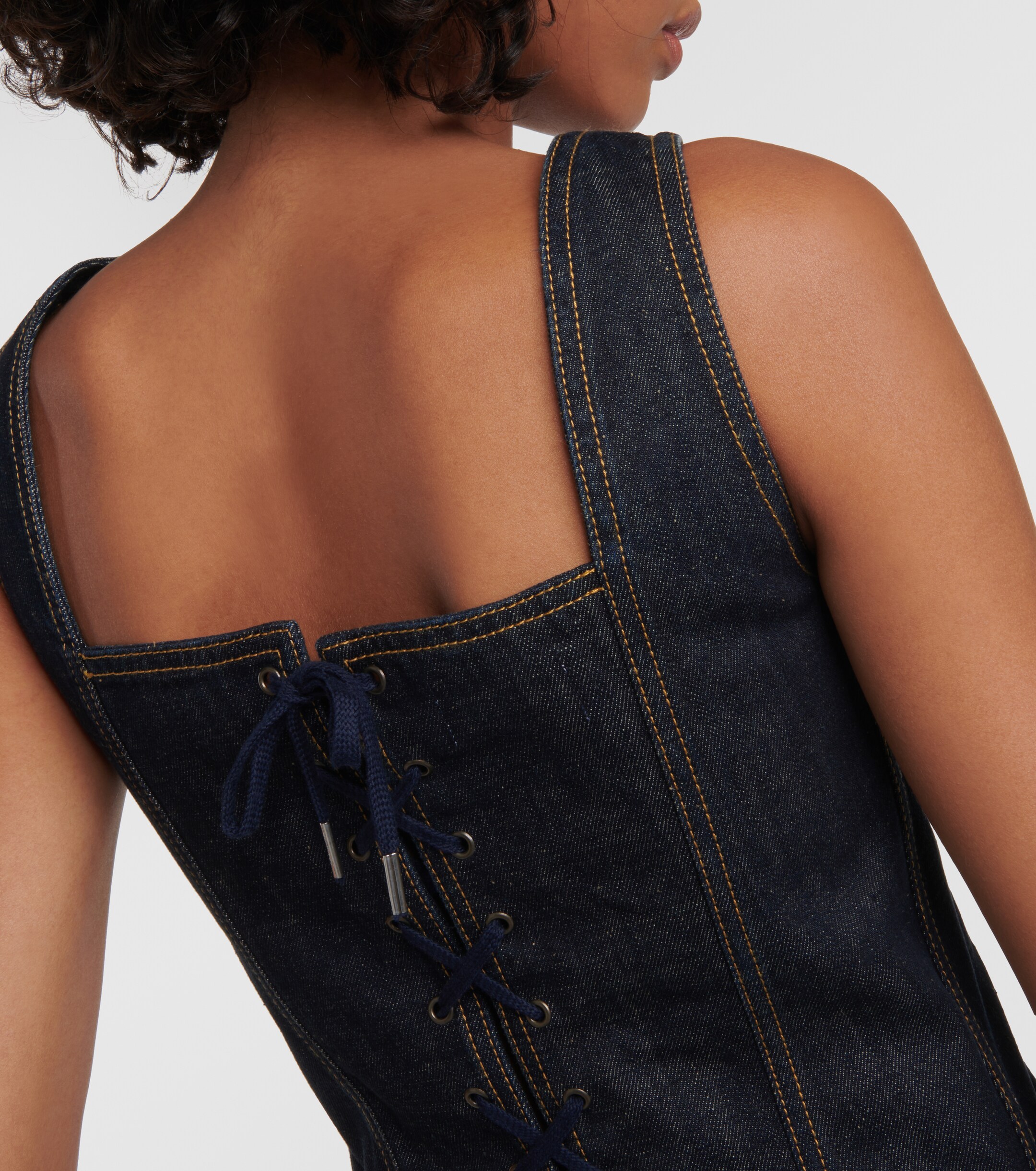 Jean Paul Gaultier Denim bustier