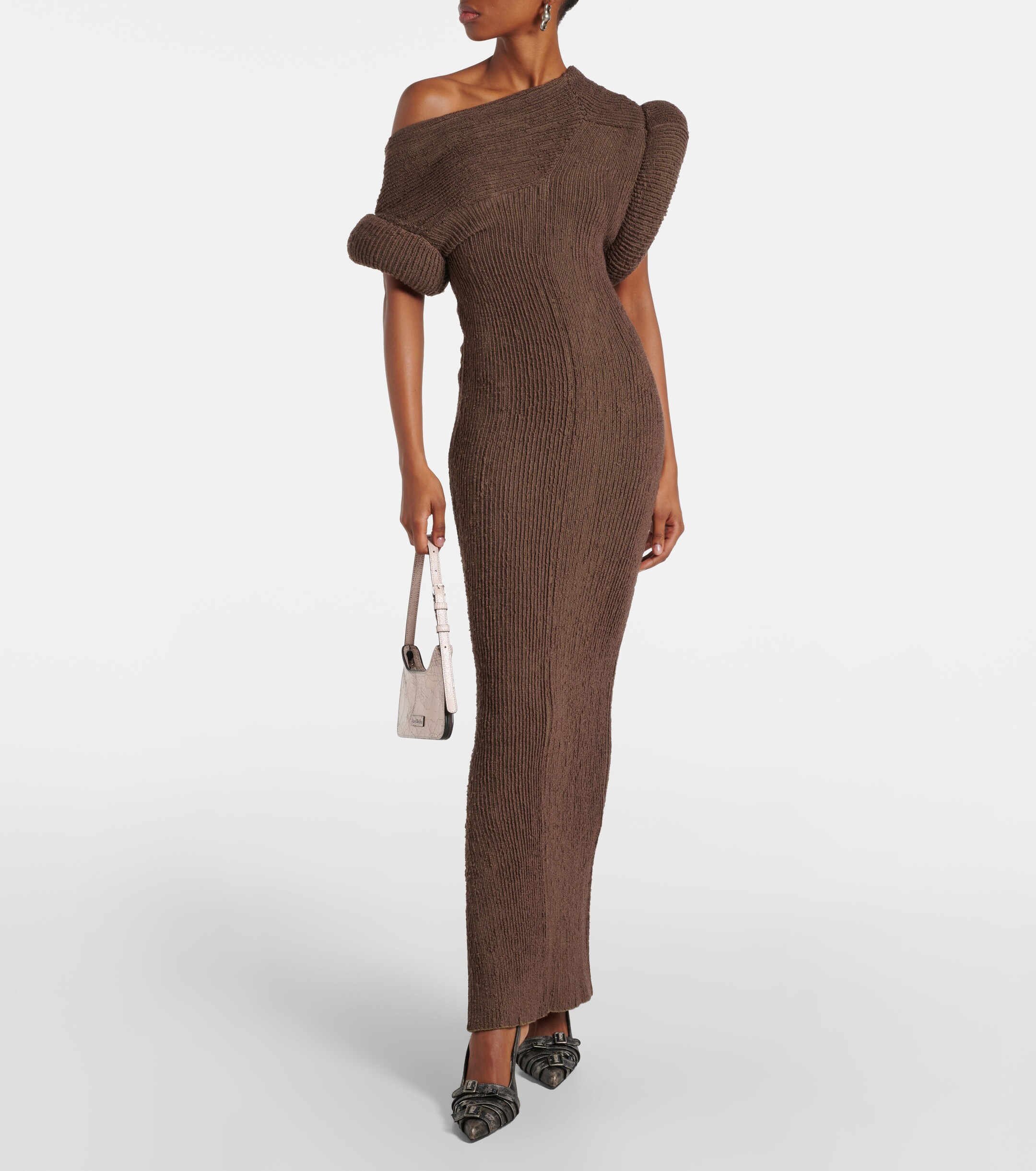 Acne Studios - Katon asymmetric maxi dress | Plush