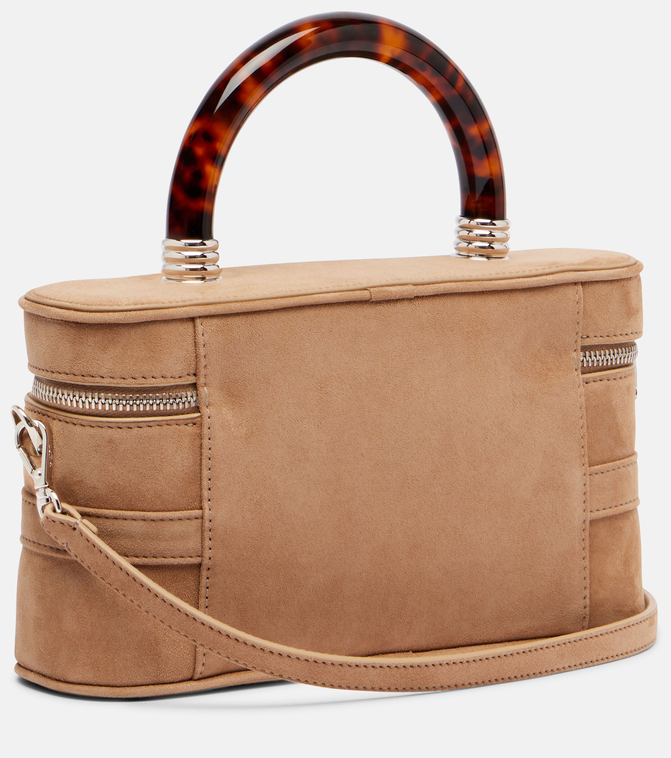 ROGER VIVIER Vanity Mini suede tote bag