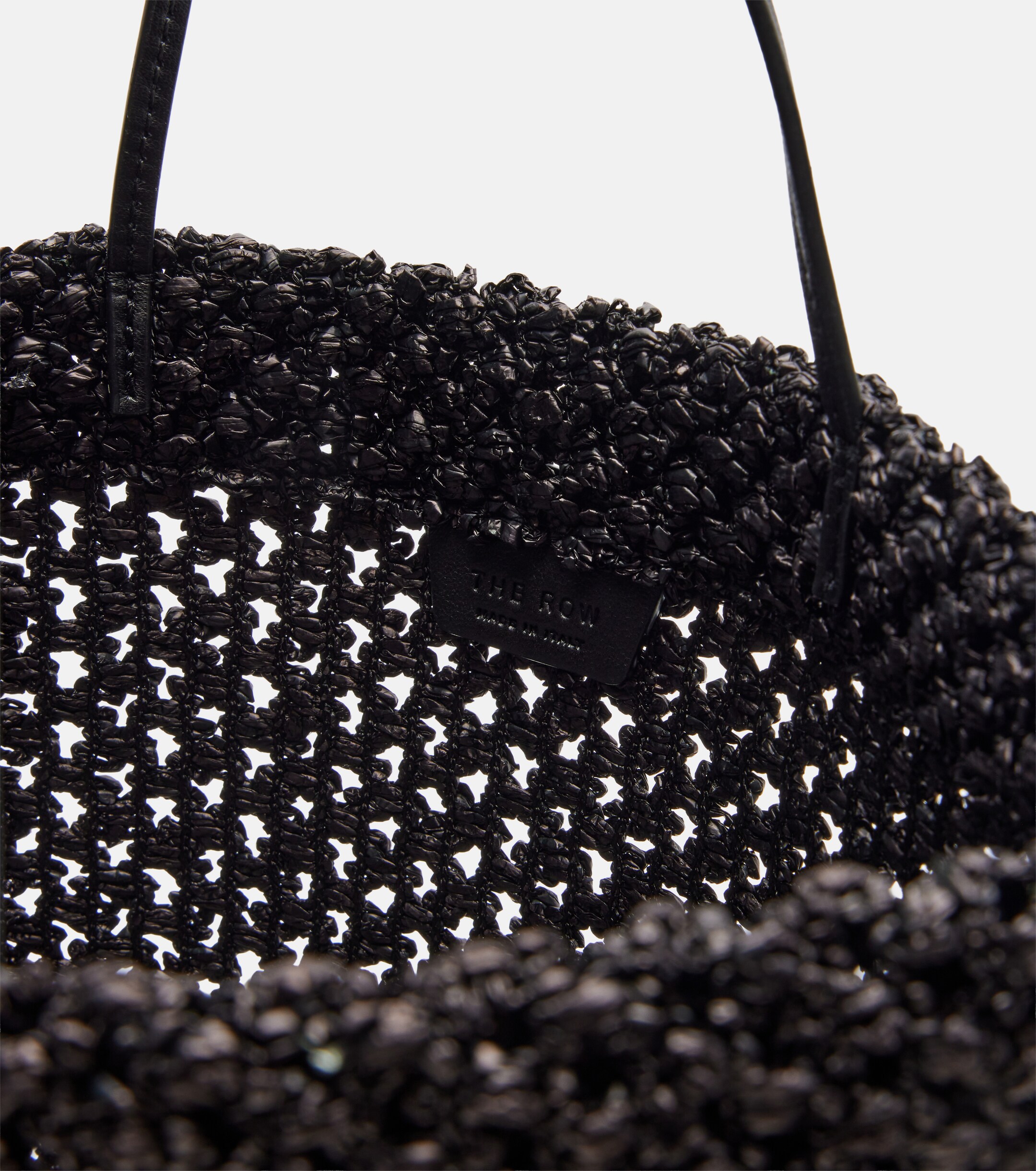 The Row Barn Small raffia tote bag
