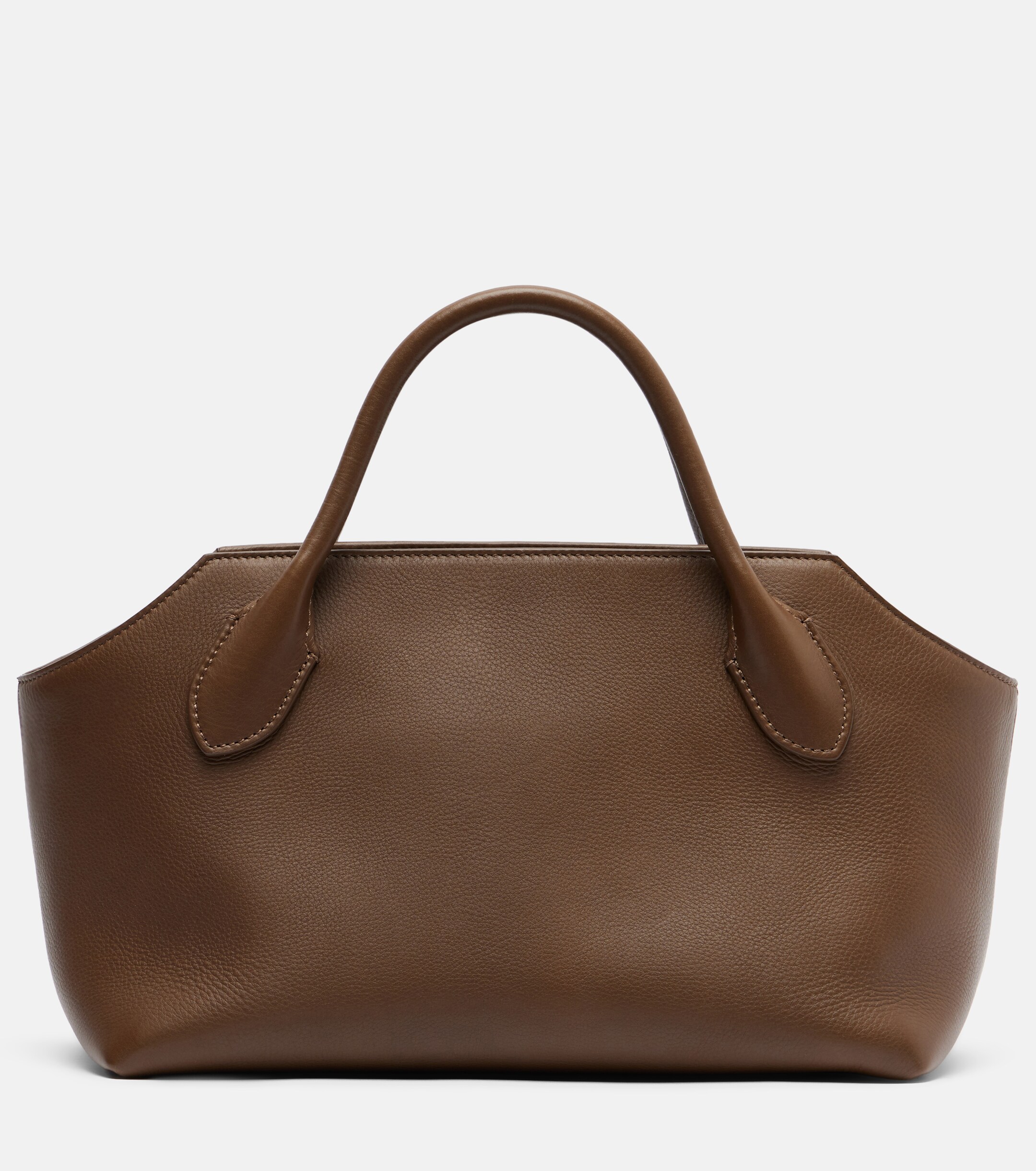 The Row Terrasse leather top-handle bag
