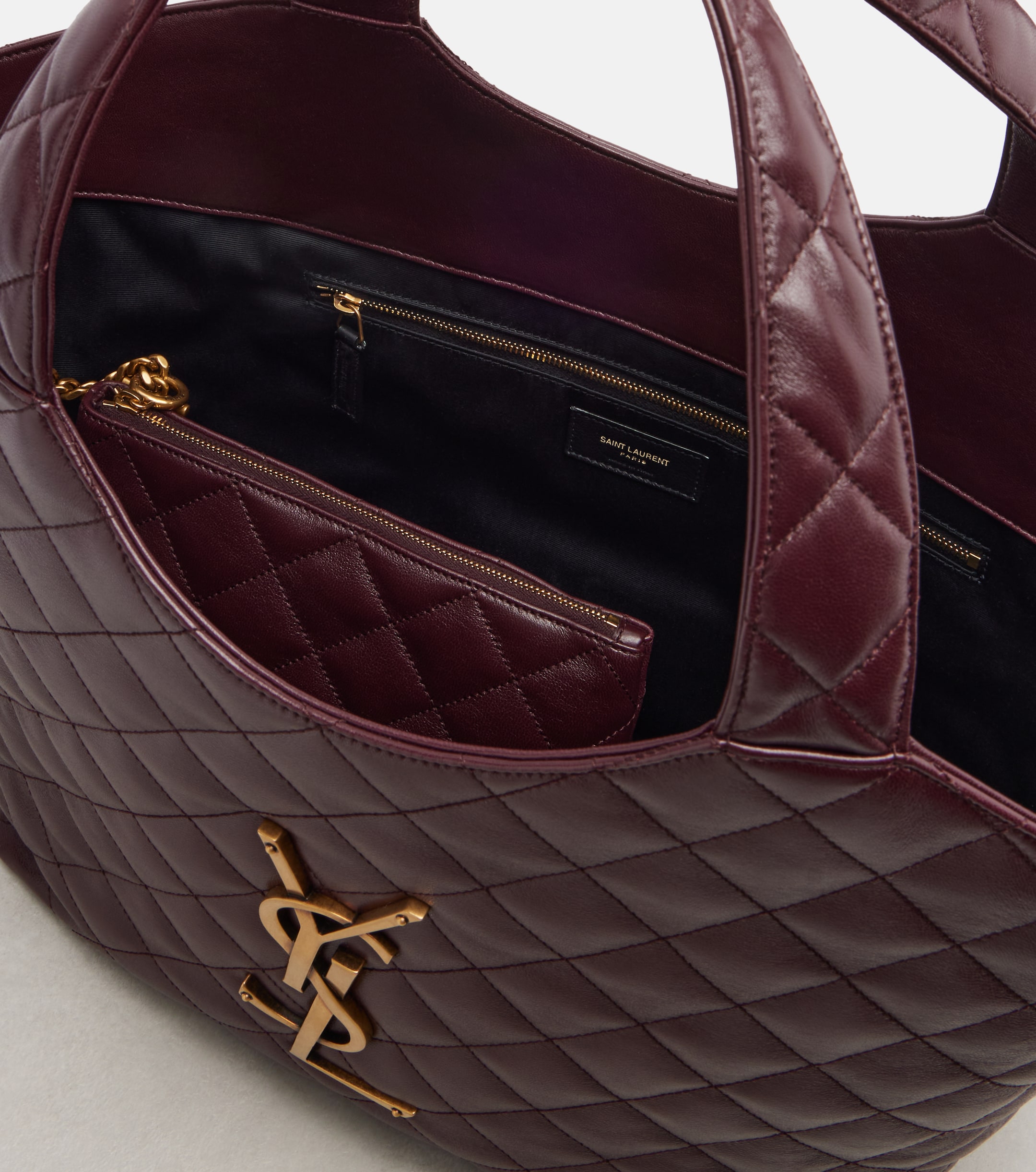Saint Laurent Icare Medium quilted leather shopper