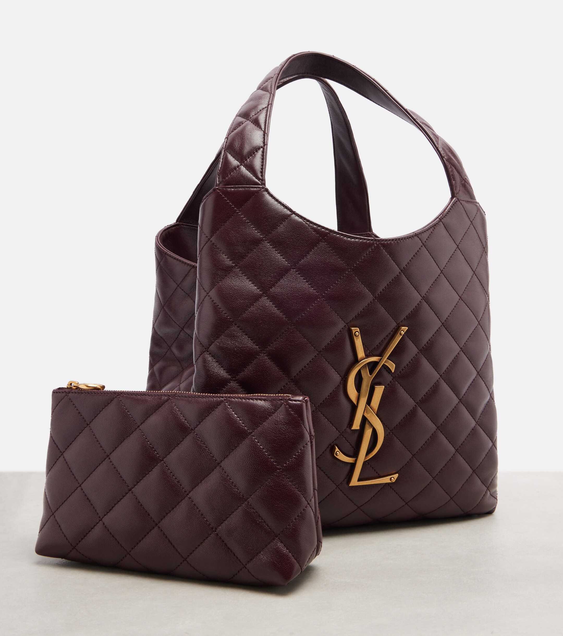 Saint Laurent Icare Medium quilted leather shopper