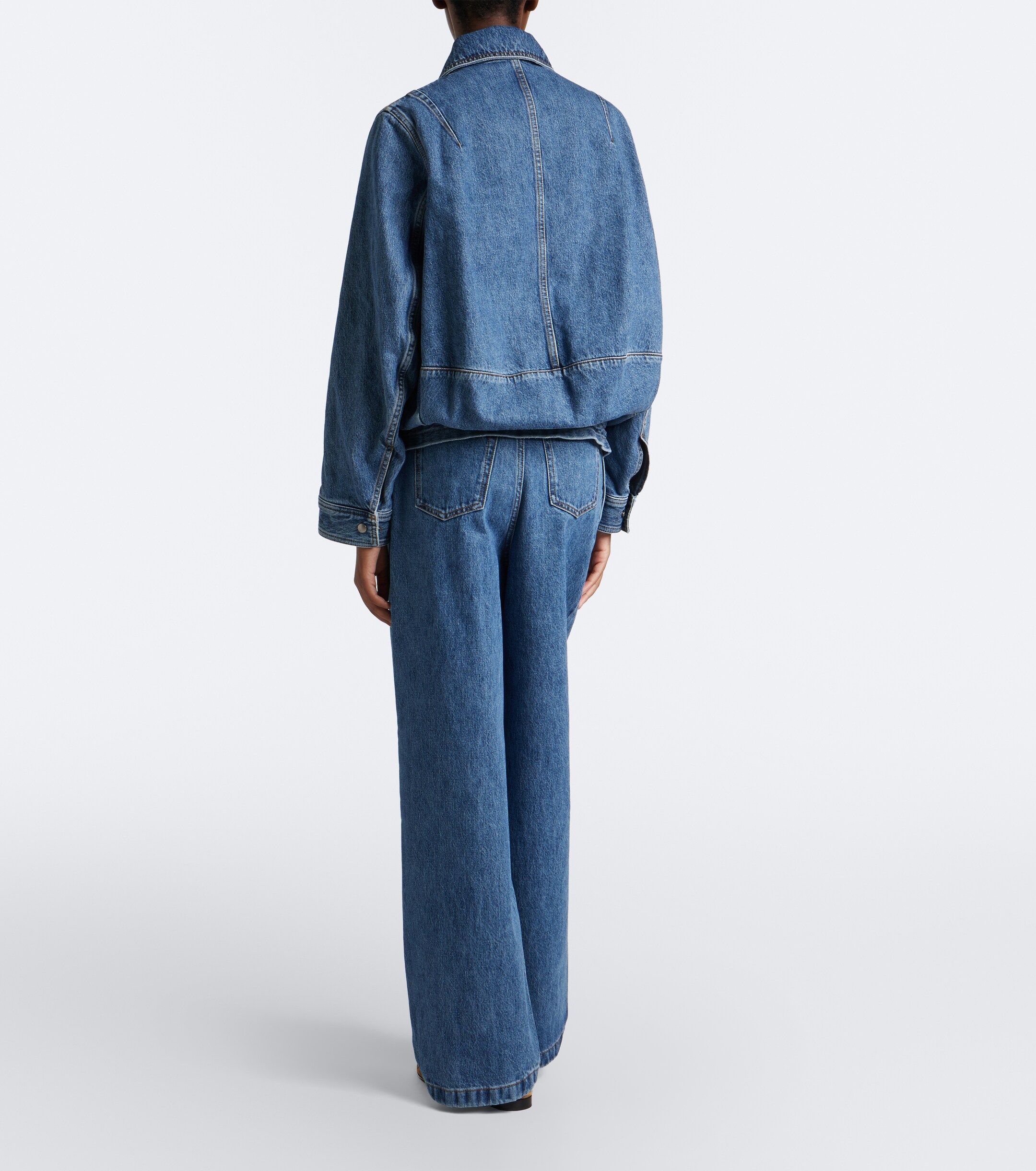 Loewe Loewe Draped wide-leg jeans