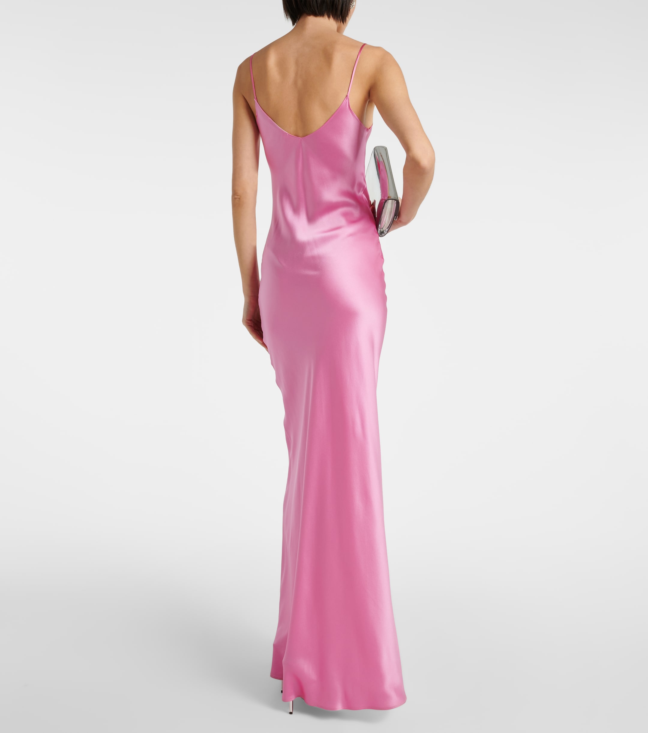 Rodarte Caped silk gown