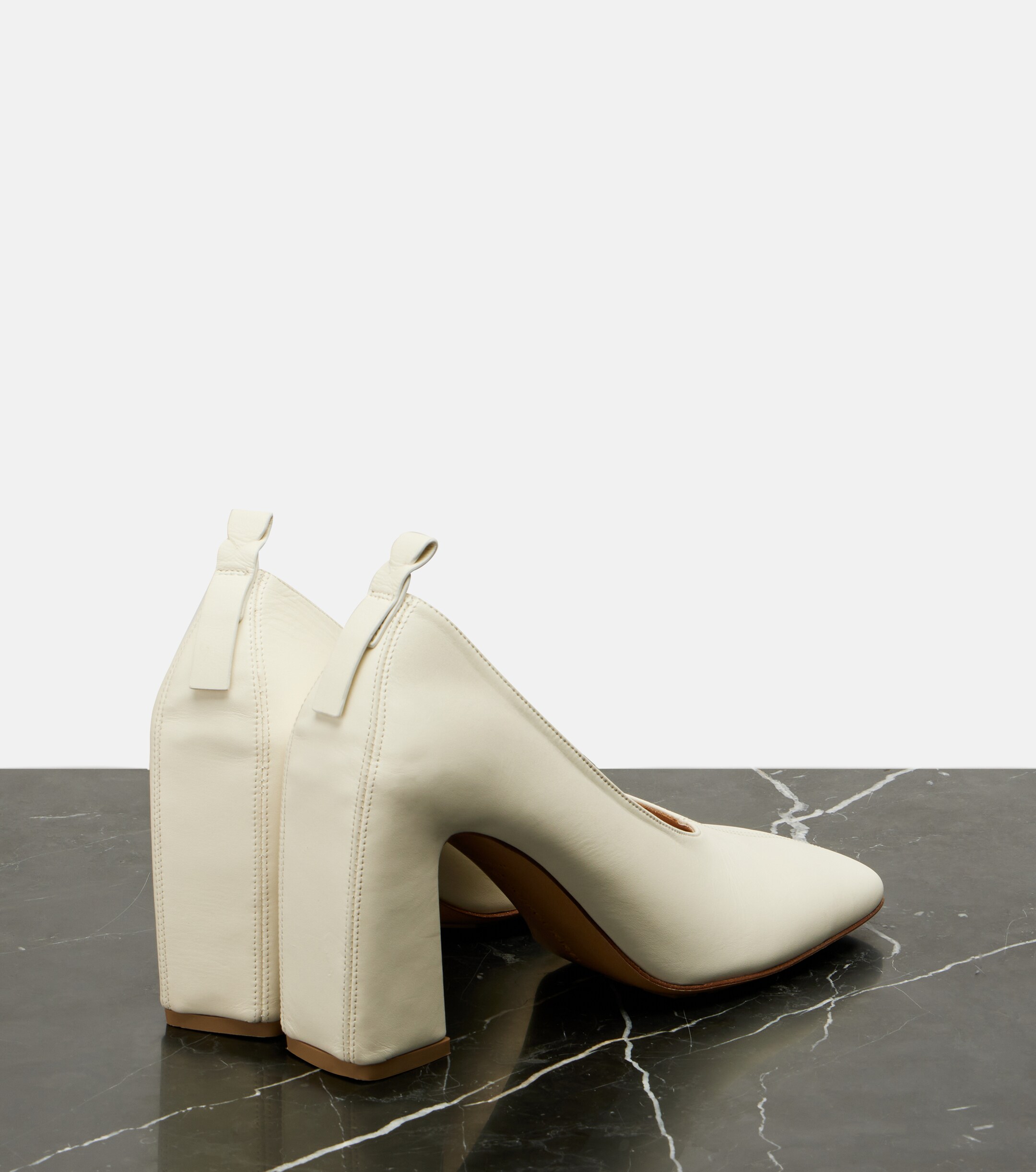 Bottega Veneta Bottega Veneta Allegra leather pumps