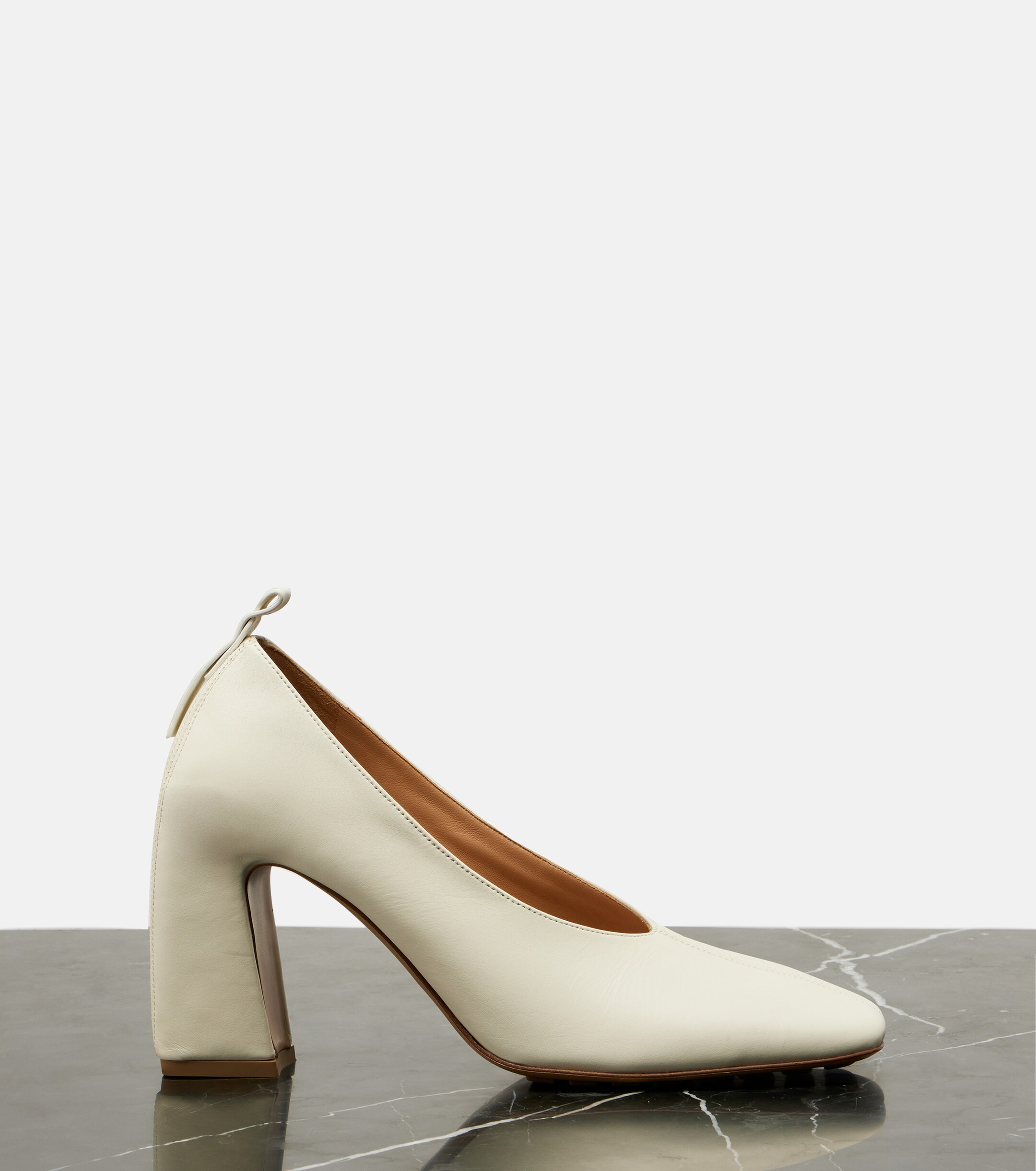 Bottega Veneta Bottega Veneta Allegra leather pumps