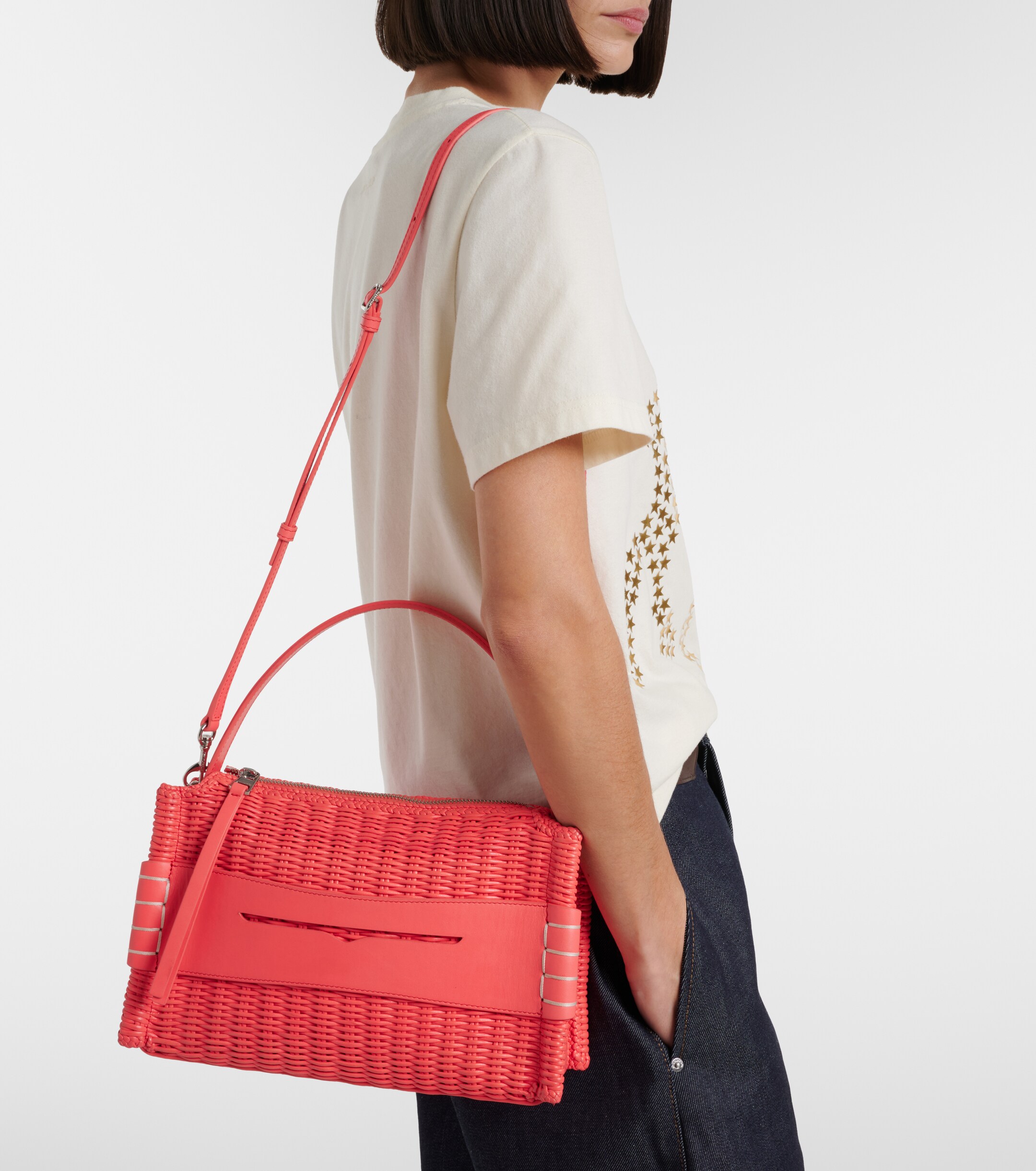 Jw Anderson Loafer Medium leather shoulder bag