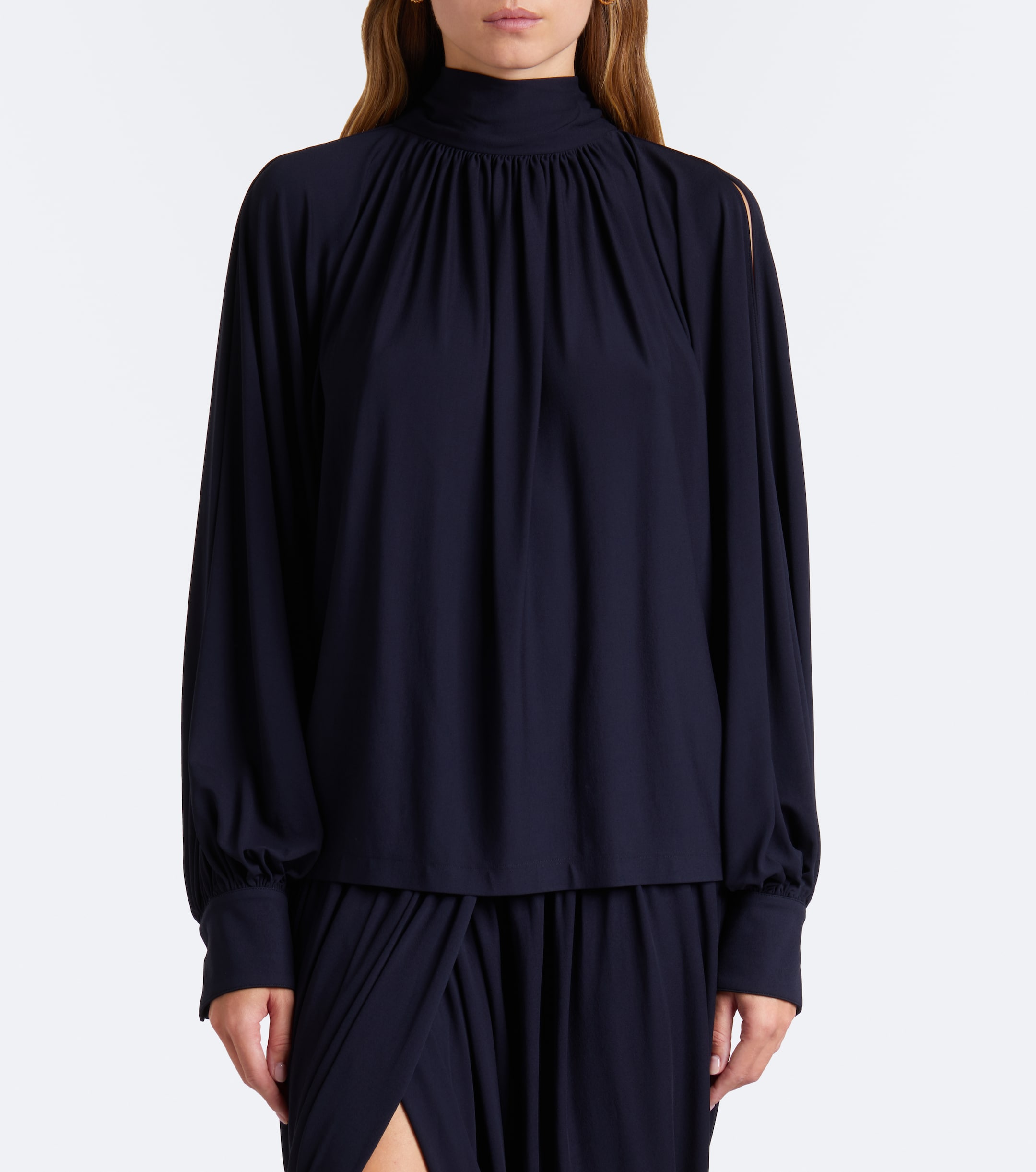 Ferragamo Ferragamo Draped blouse