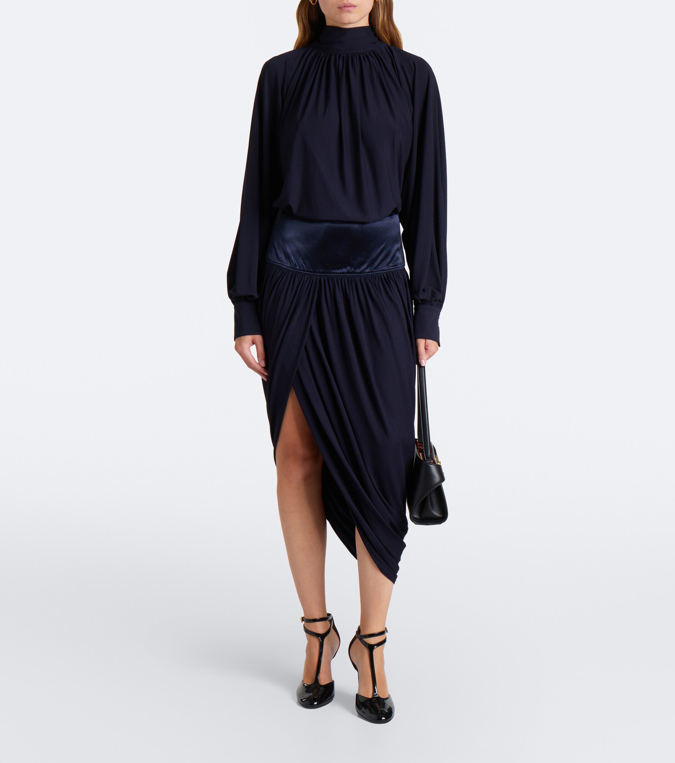 Ferragamo Ferragamo Draped blouse