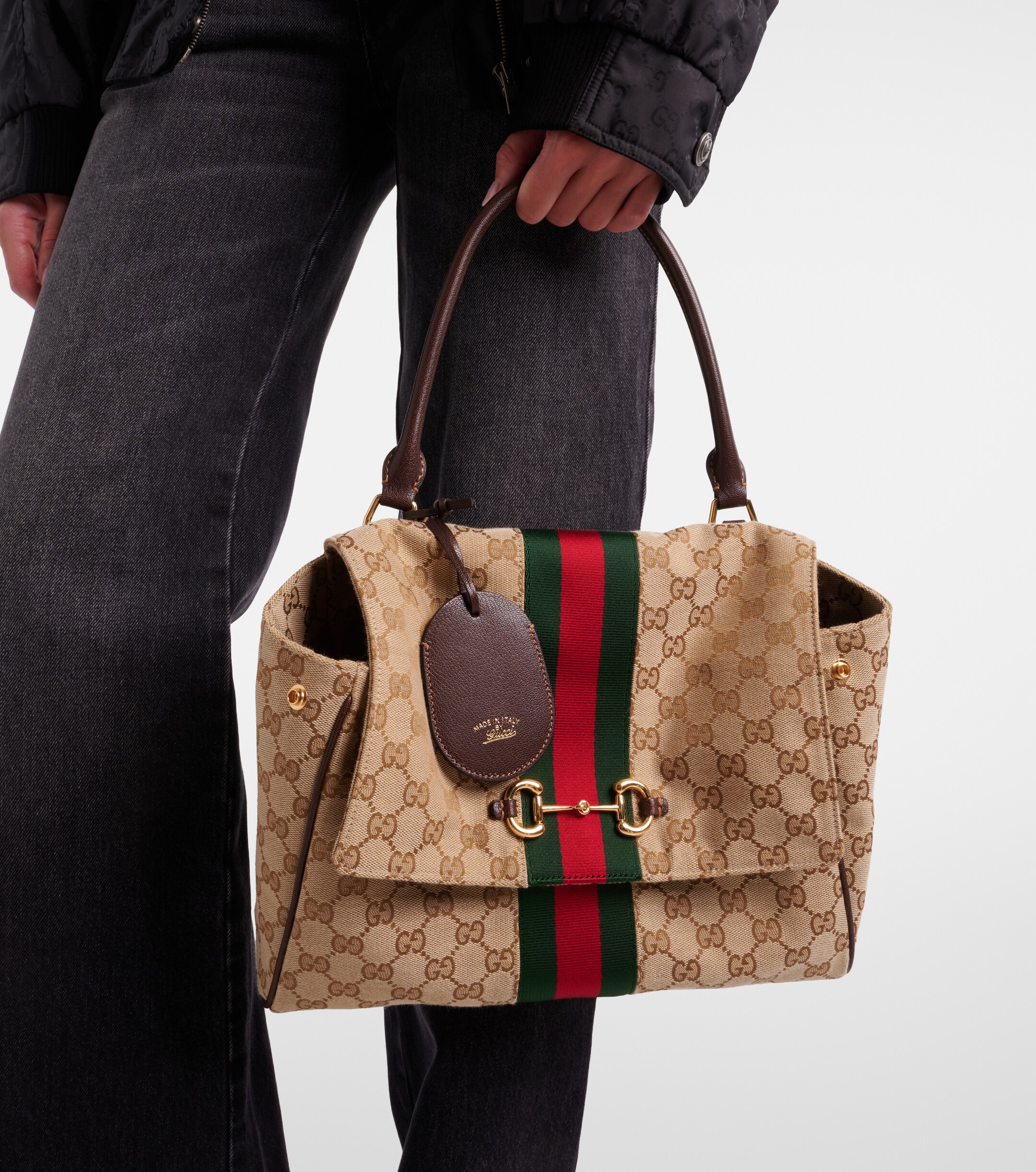 Gucci Paparazzo GG canvas Medium top-handle bag