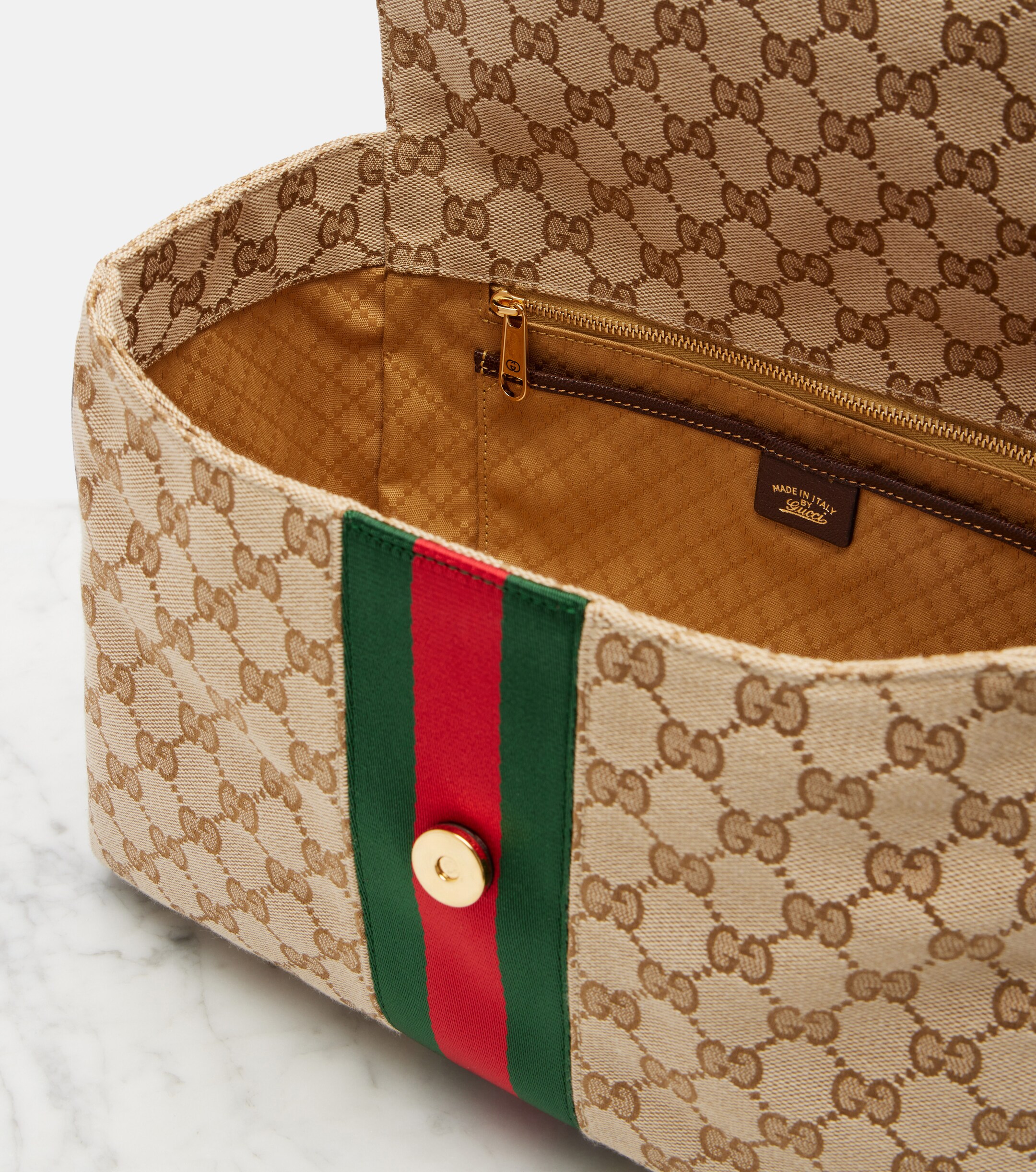 Gucci Paparazzo GG canvas Medium top-handle bag