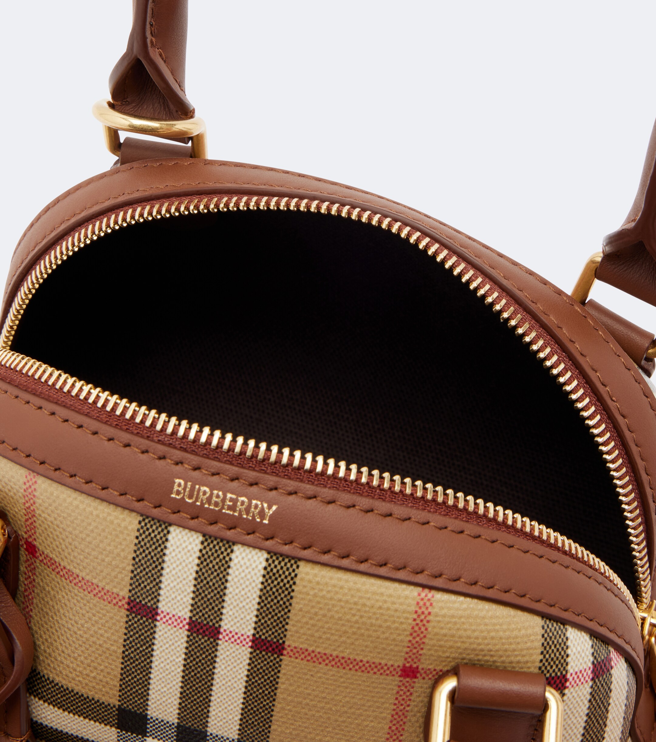 Burberry Primrose Burberry Check Mini top-handle bag