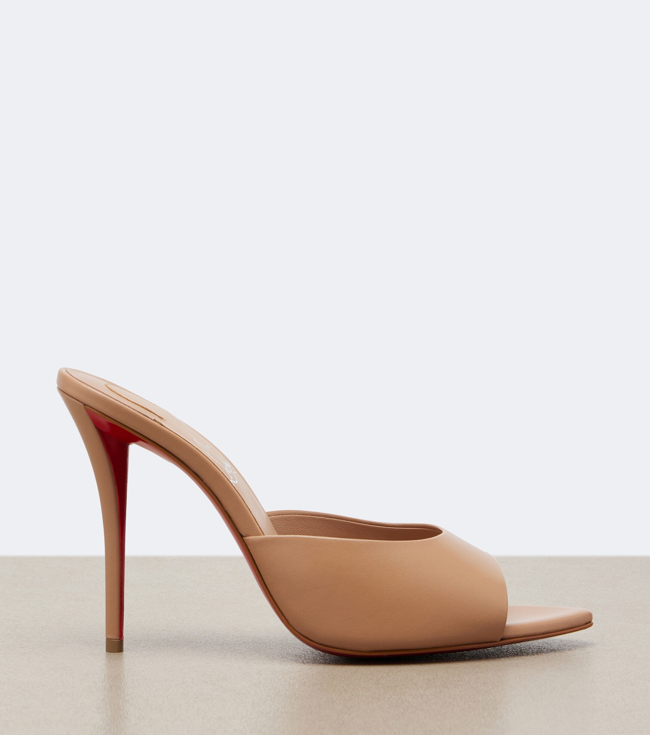 CHRISTIAN LOUBOUTIN Christian Louboutin Miss Z leather mules