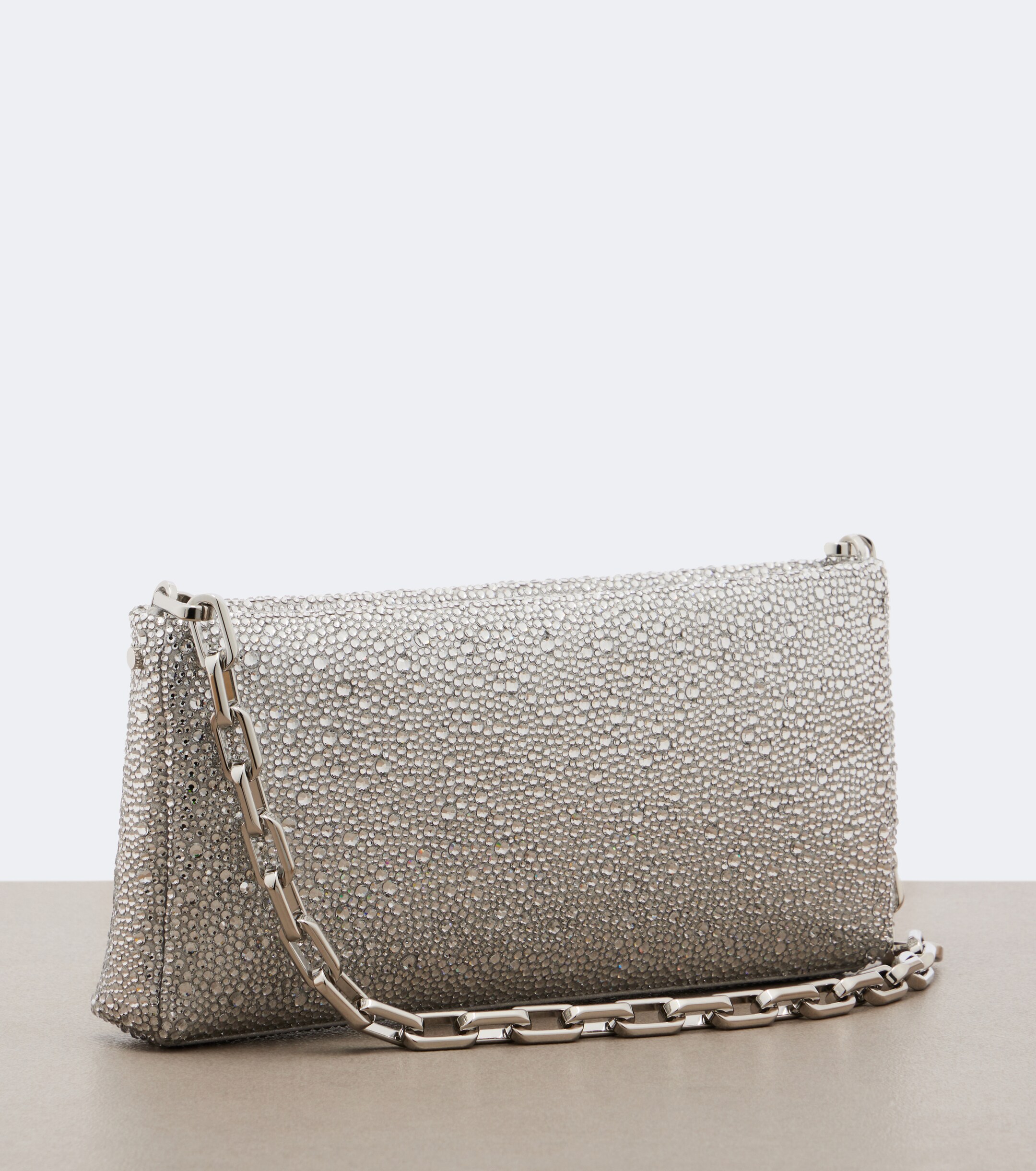 CHRISTIAN LOUBOUTIN Maykimay Small embellished satin clutch