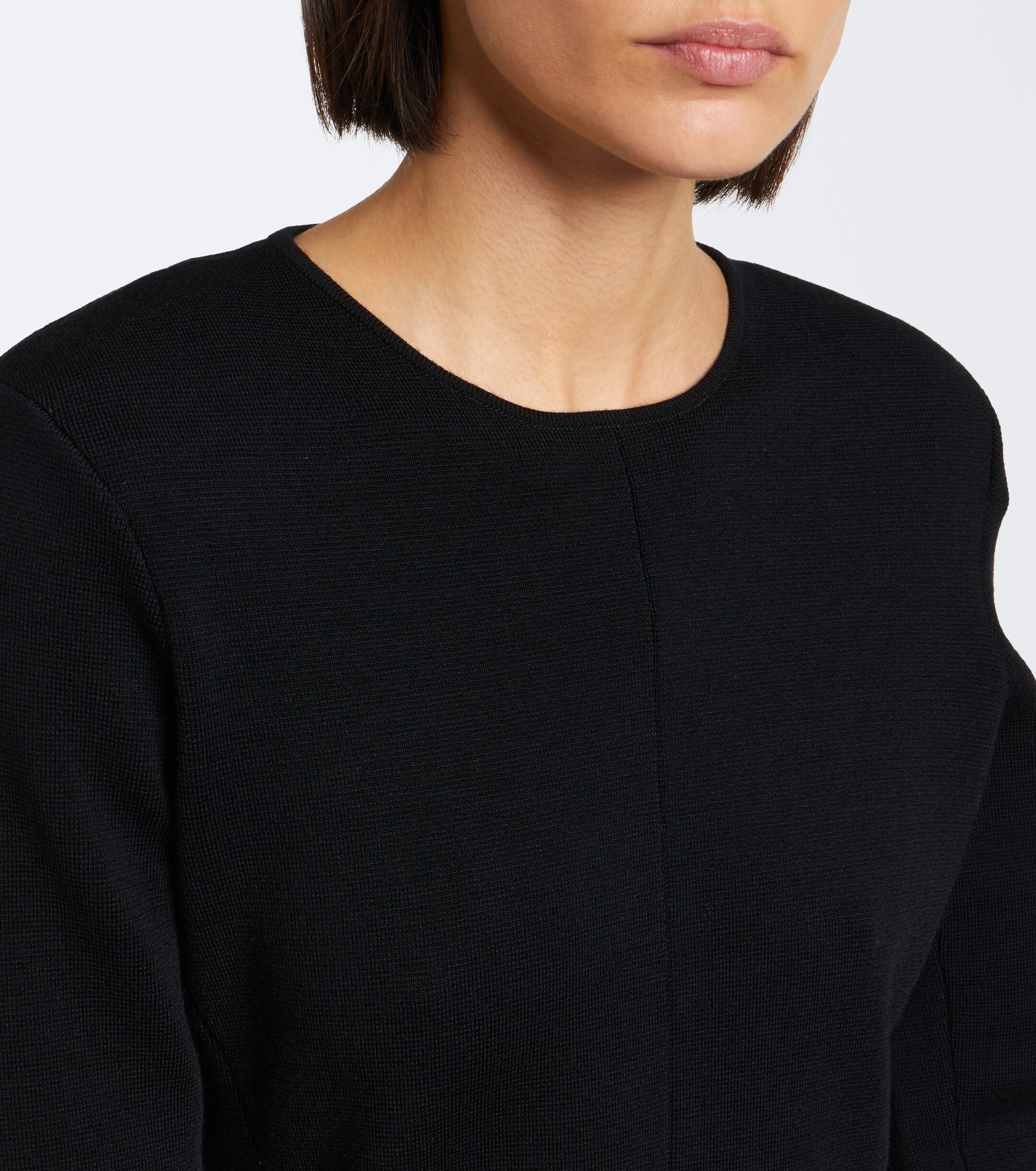 TOTEME Toteme Pleated wool-blend minidress