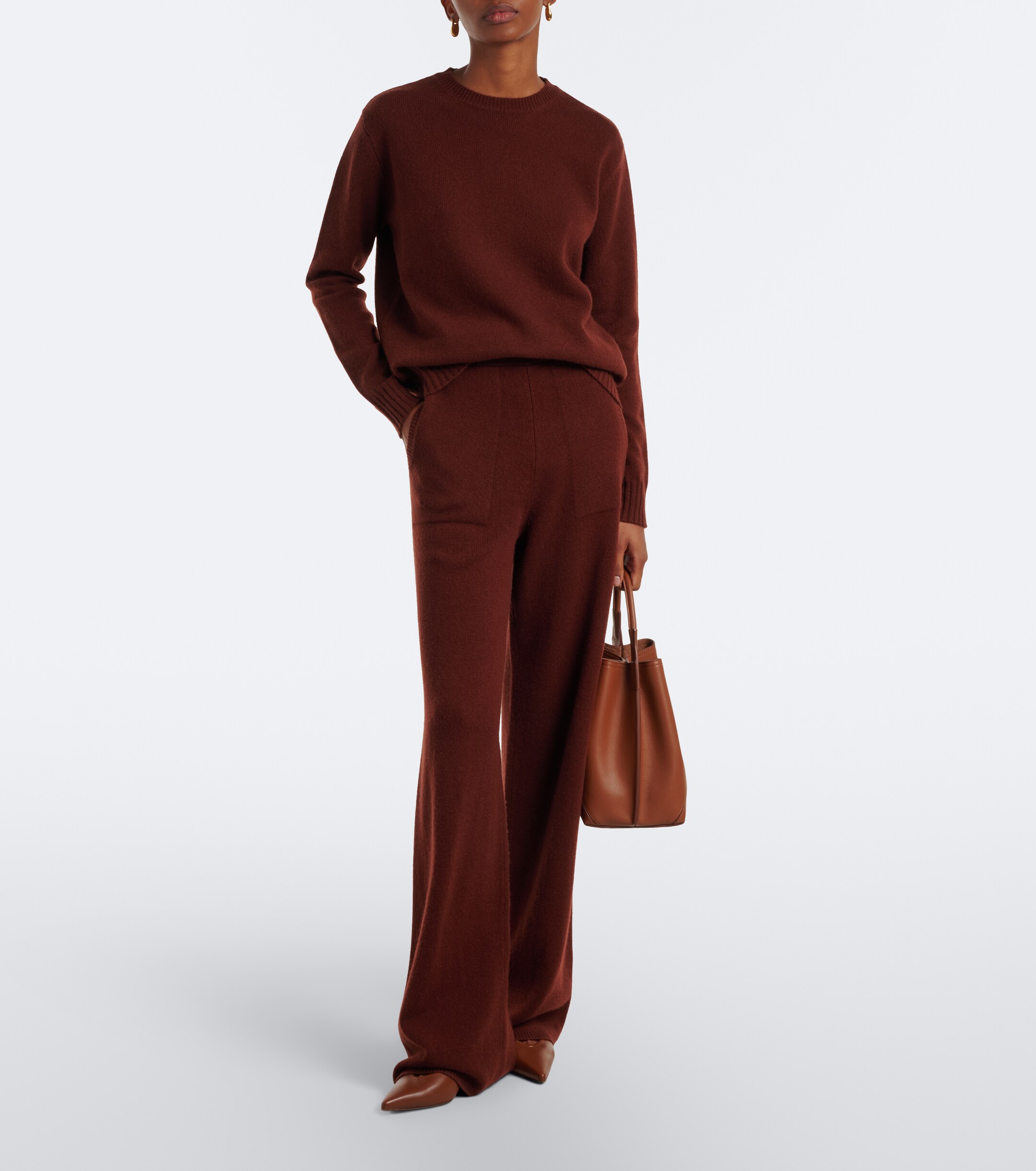 Max Mara Max Mara Cashmere wide-leg pants
