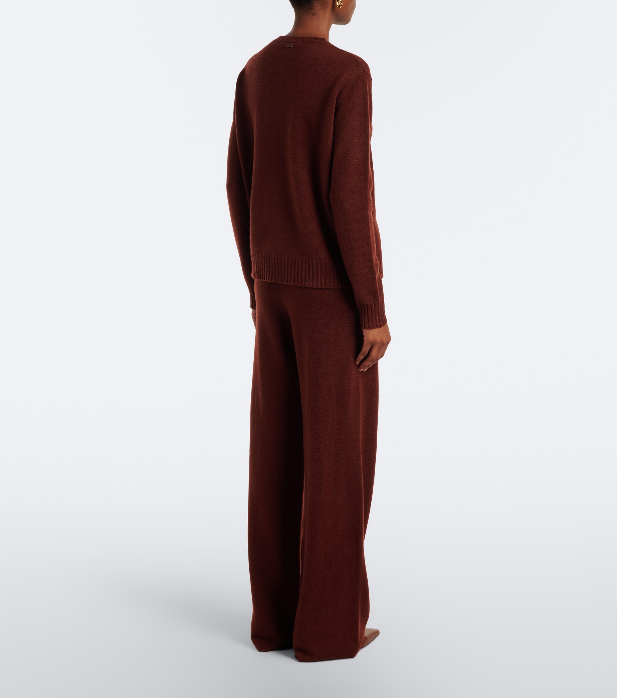 Max Mara Max Mara Cashmere wide-leg pants