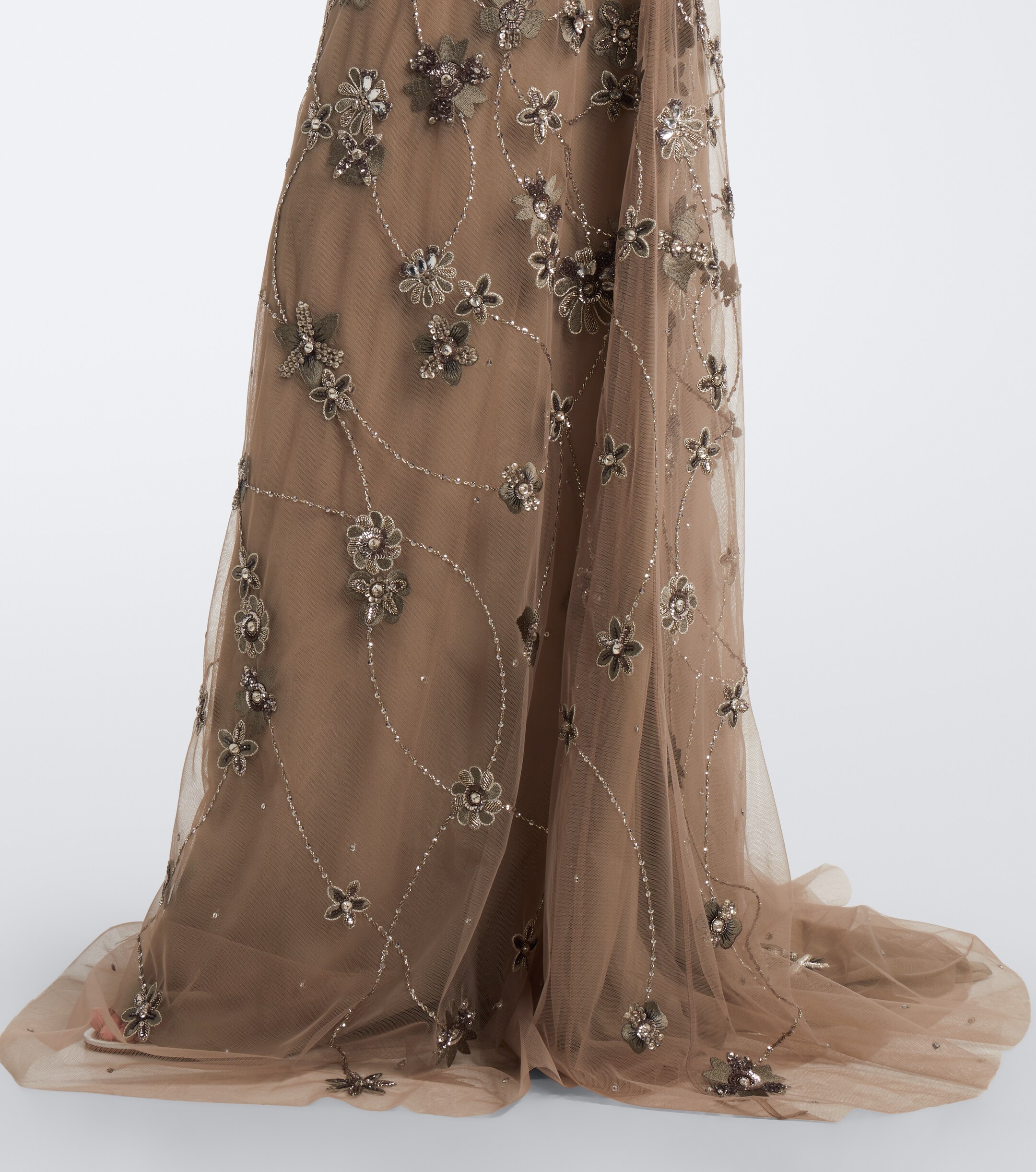 GEORGES HOBEIKA Georges Hobeika Embellished tulle gown