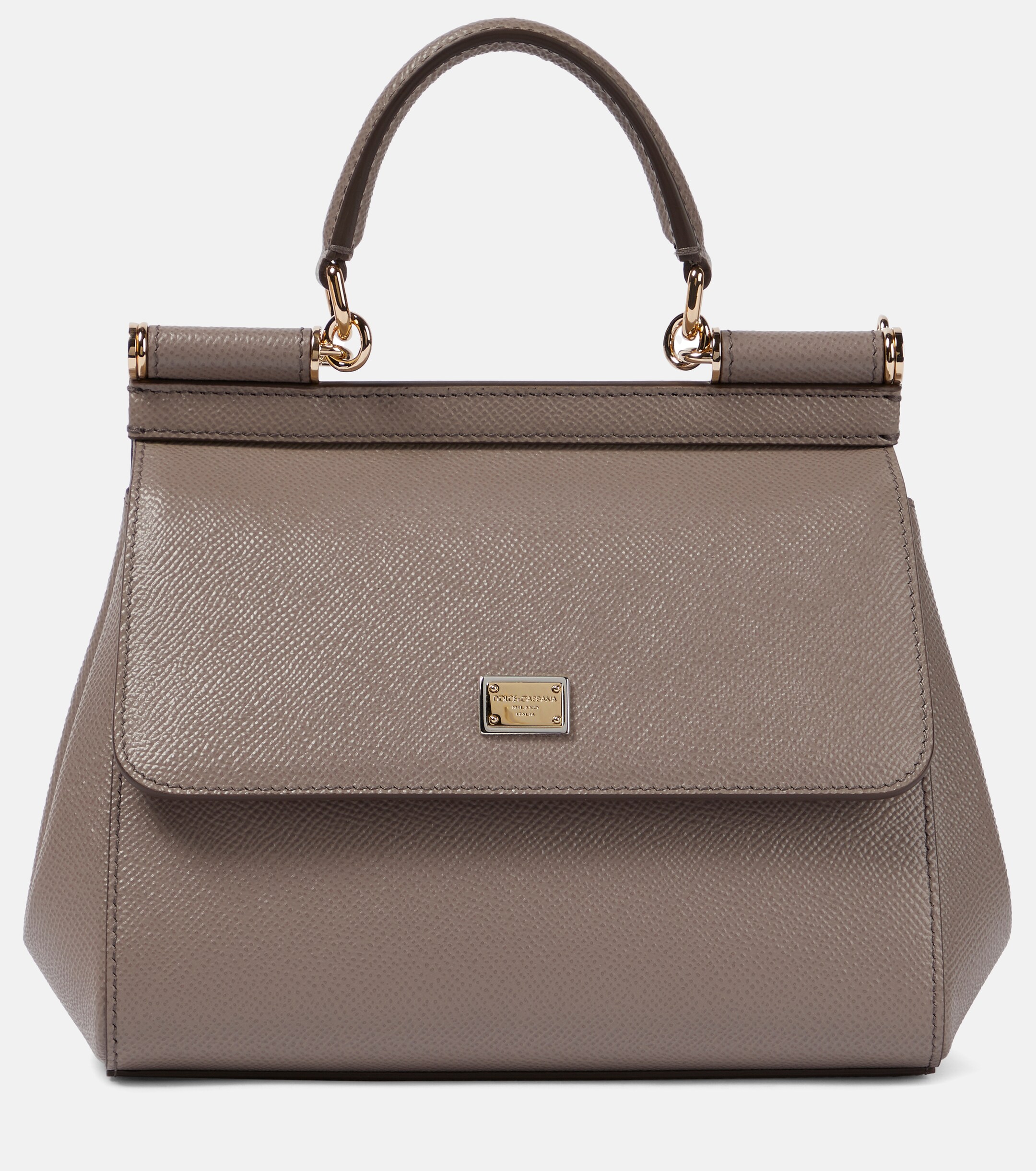 Dolce&Gabbana Sicily Small leather shoulder bag