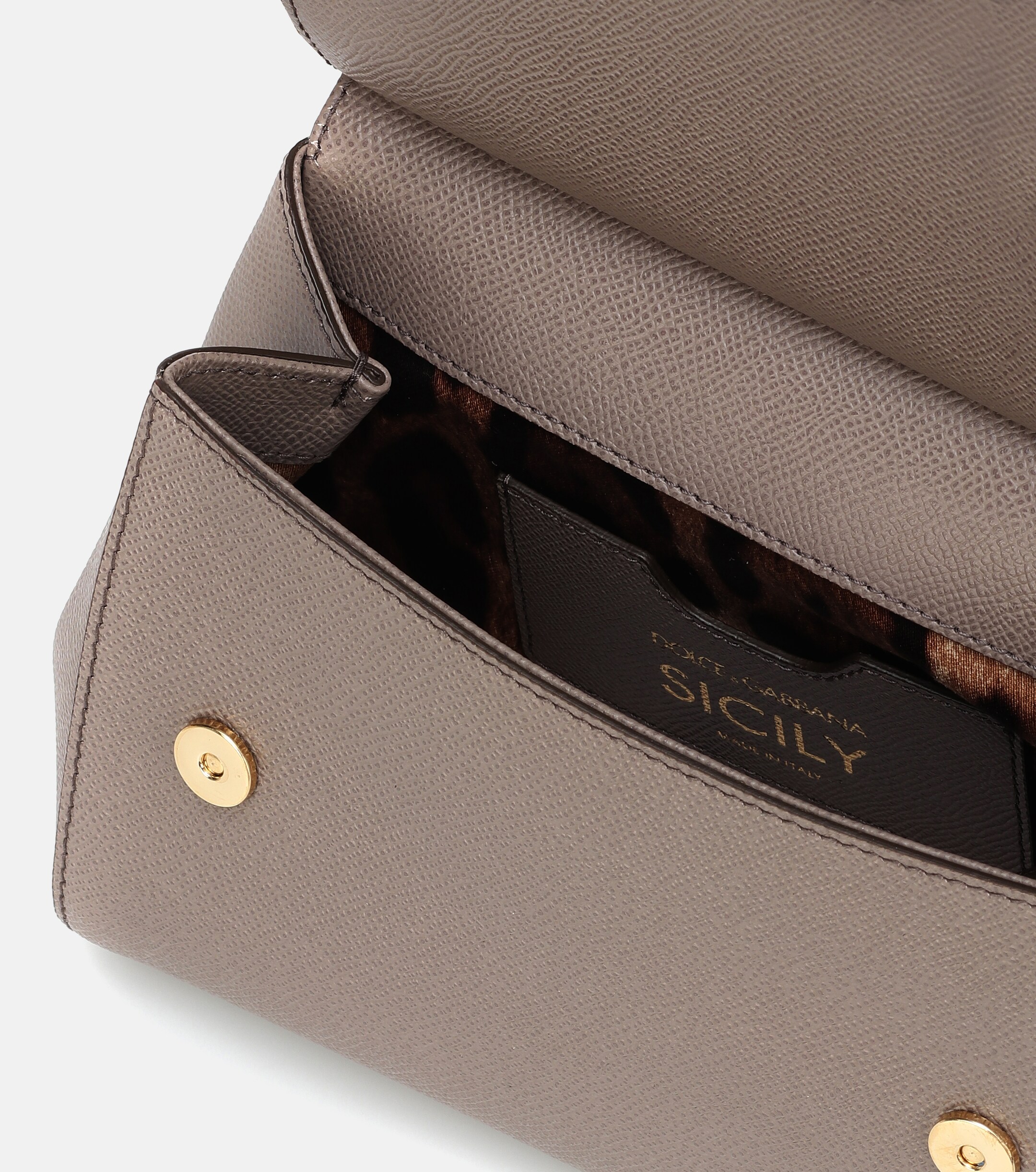 Dolce&Gabbana Sicily Small leather shoulder bag