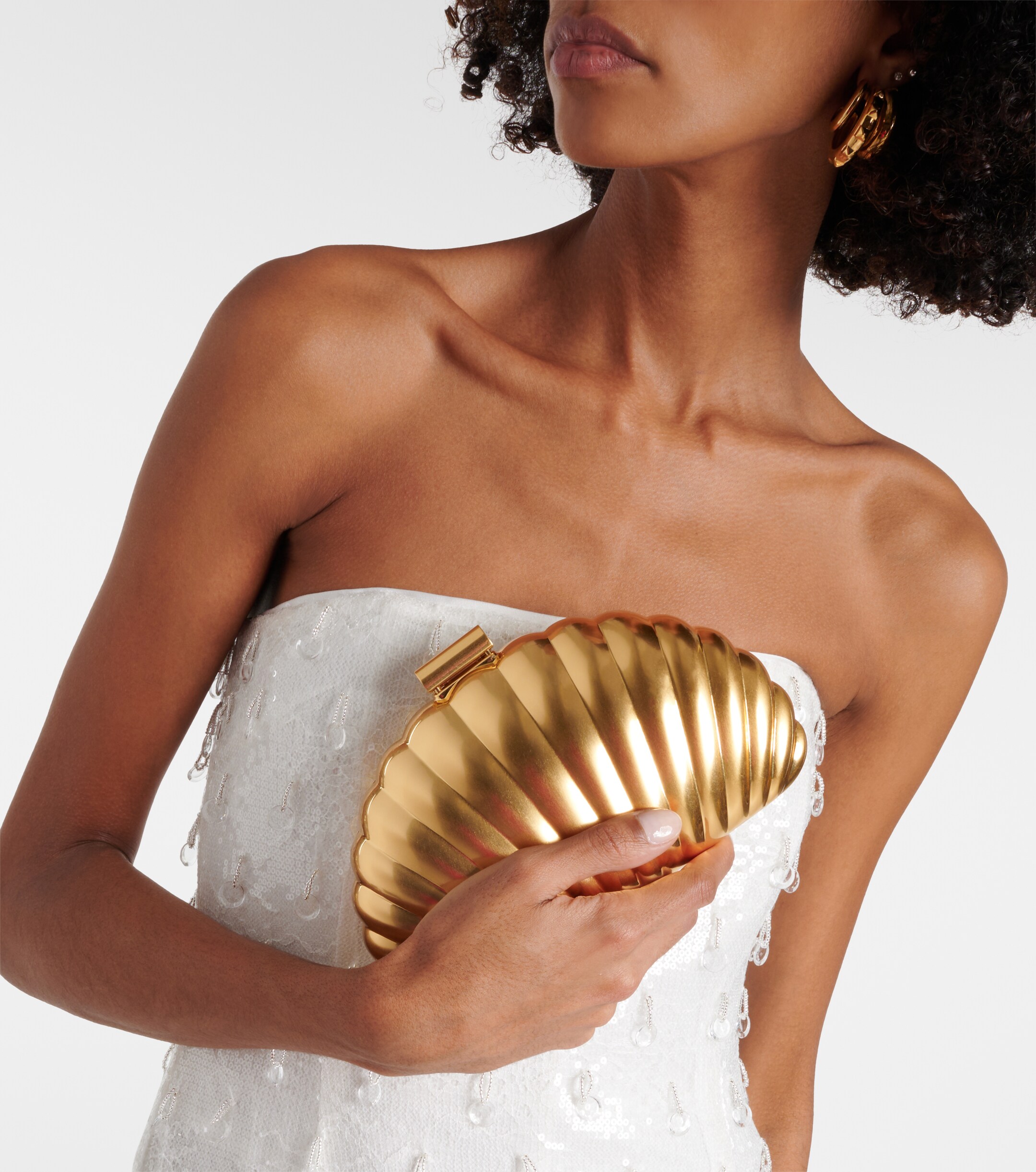 SIMKHAI Simkhai Monet Shell clutch
