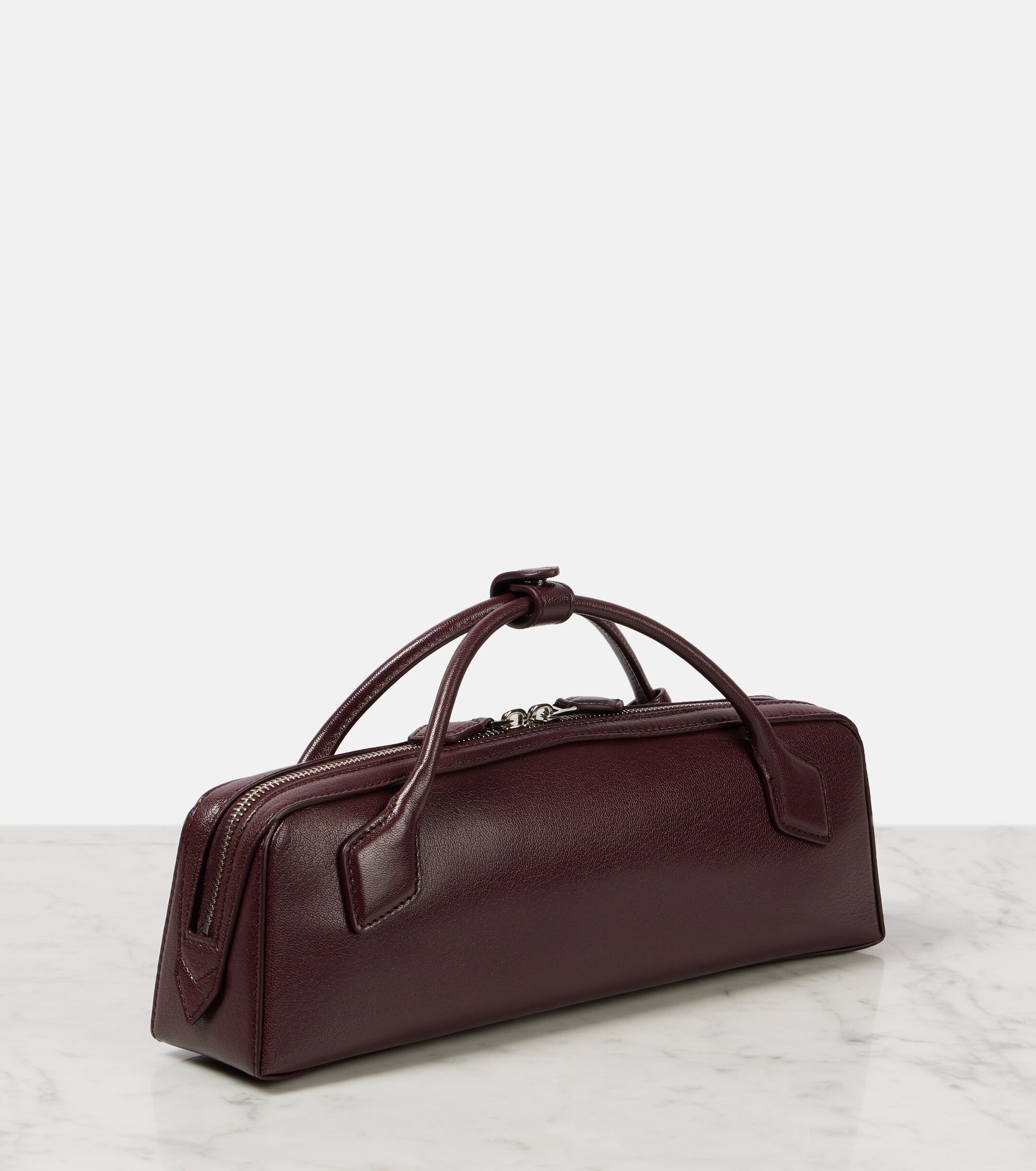 Alaïa Le Teckel leather clutch