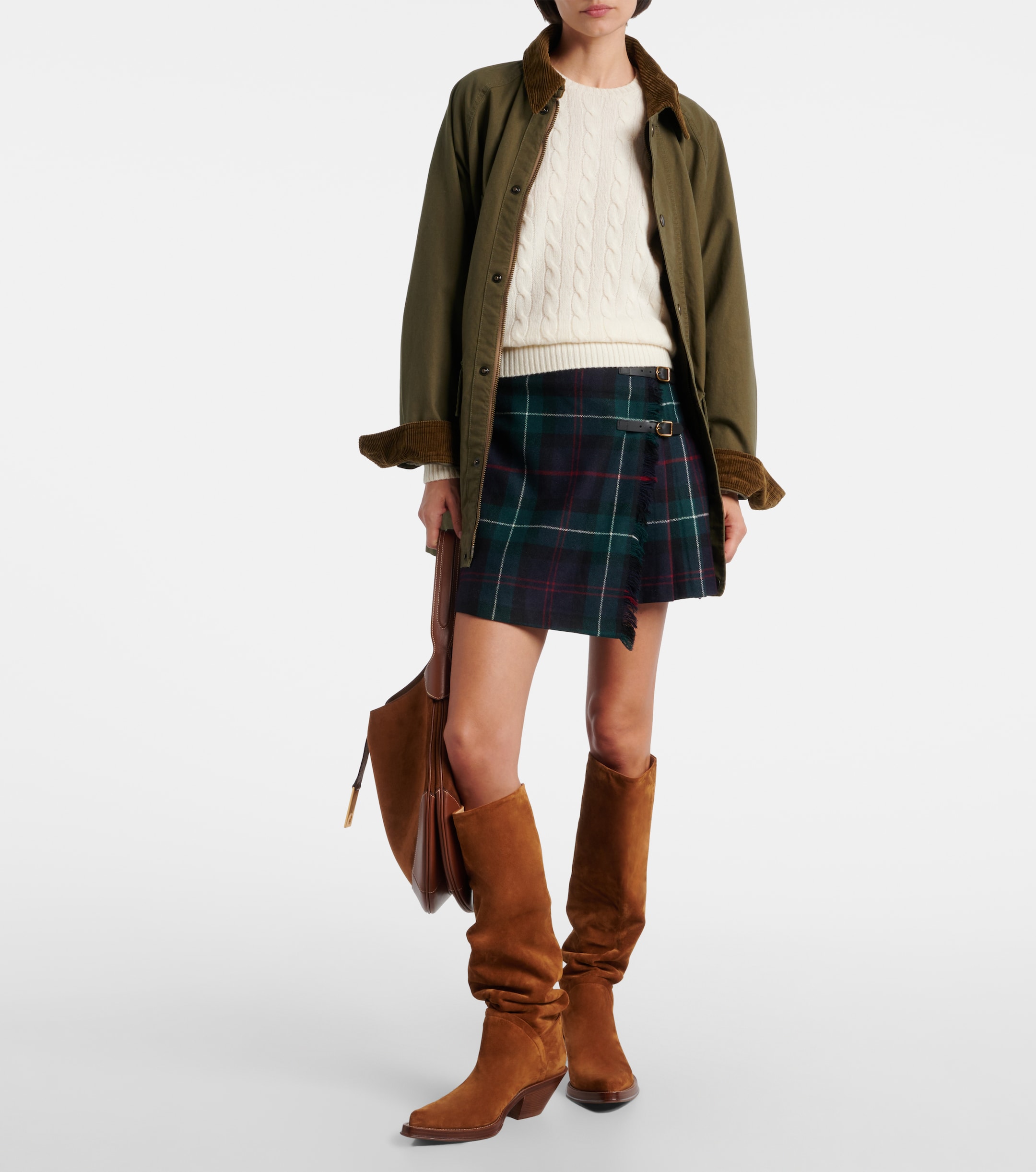 Polo Ralph Lauren Pony cable-knit wool and cashmere sweater