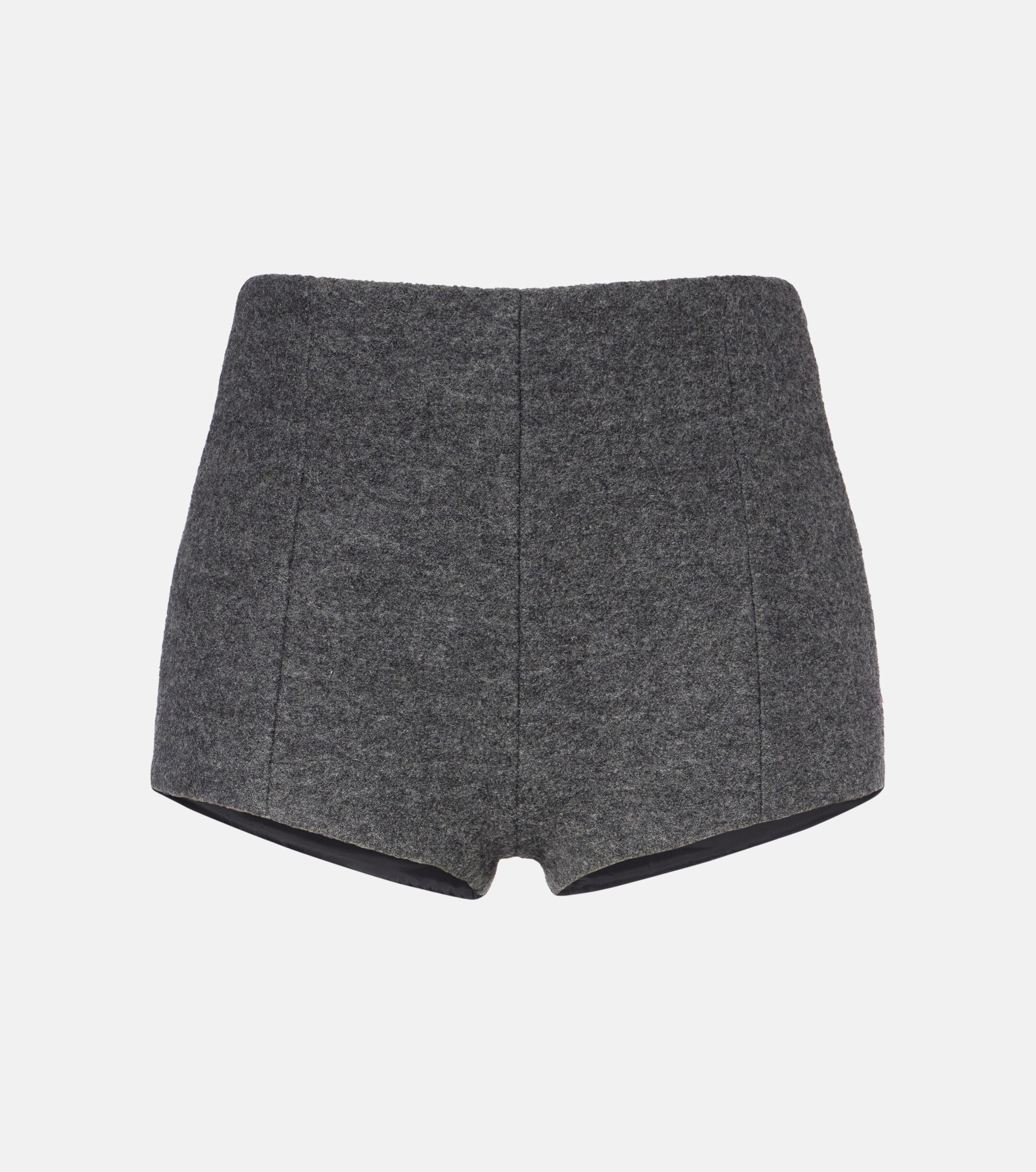 The Frankie Shop Vail virgin wool shorts thumbnail