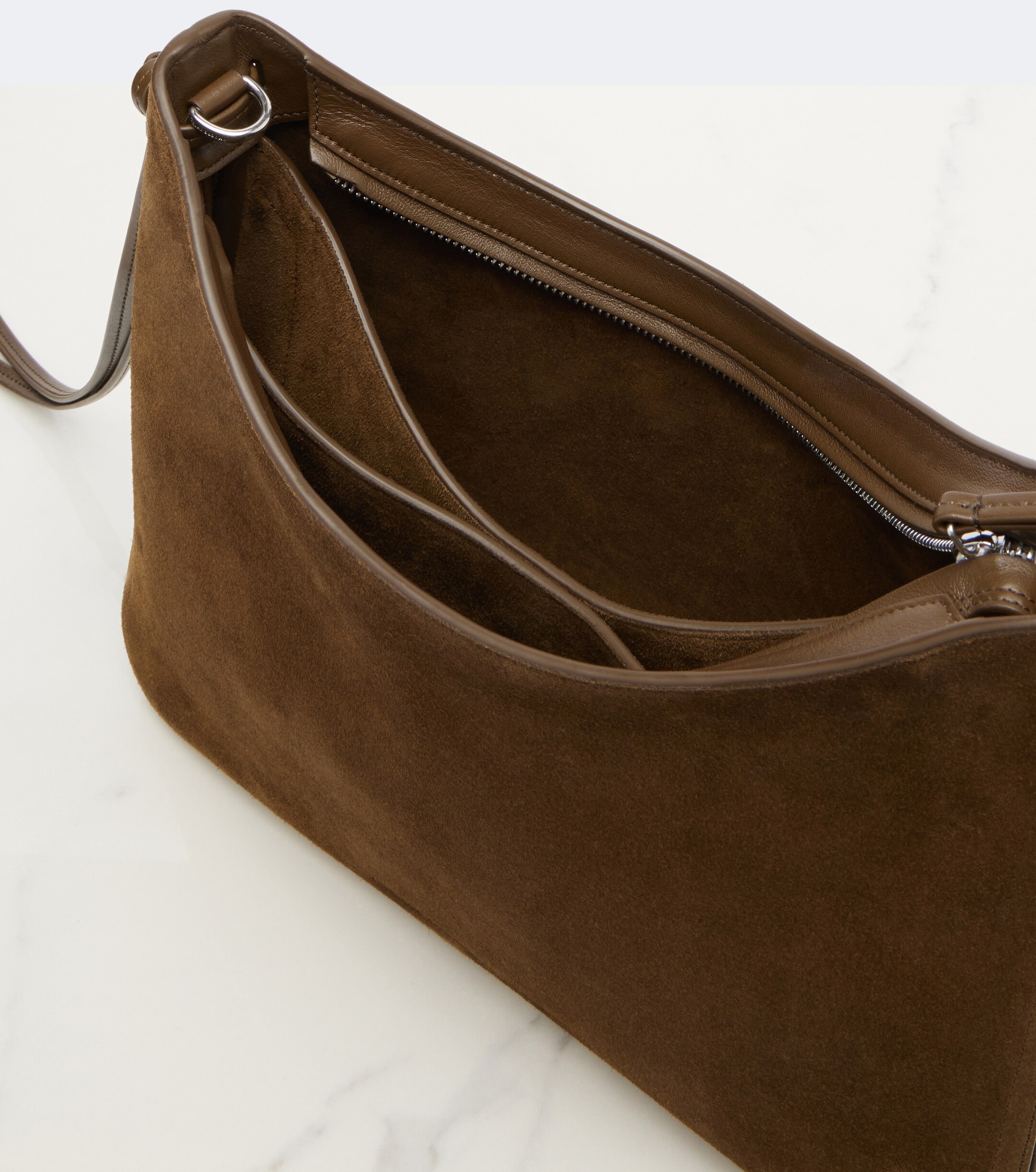 PHOEBE PHILO Gig suede shoulder bag thumbnail