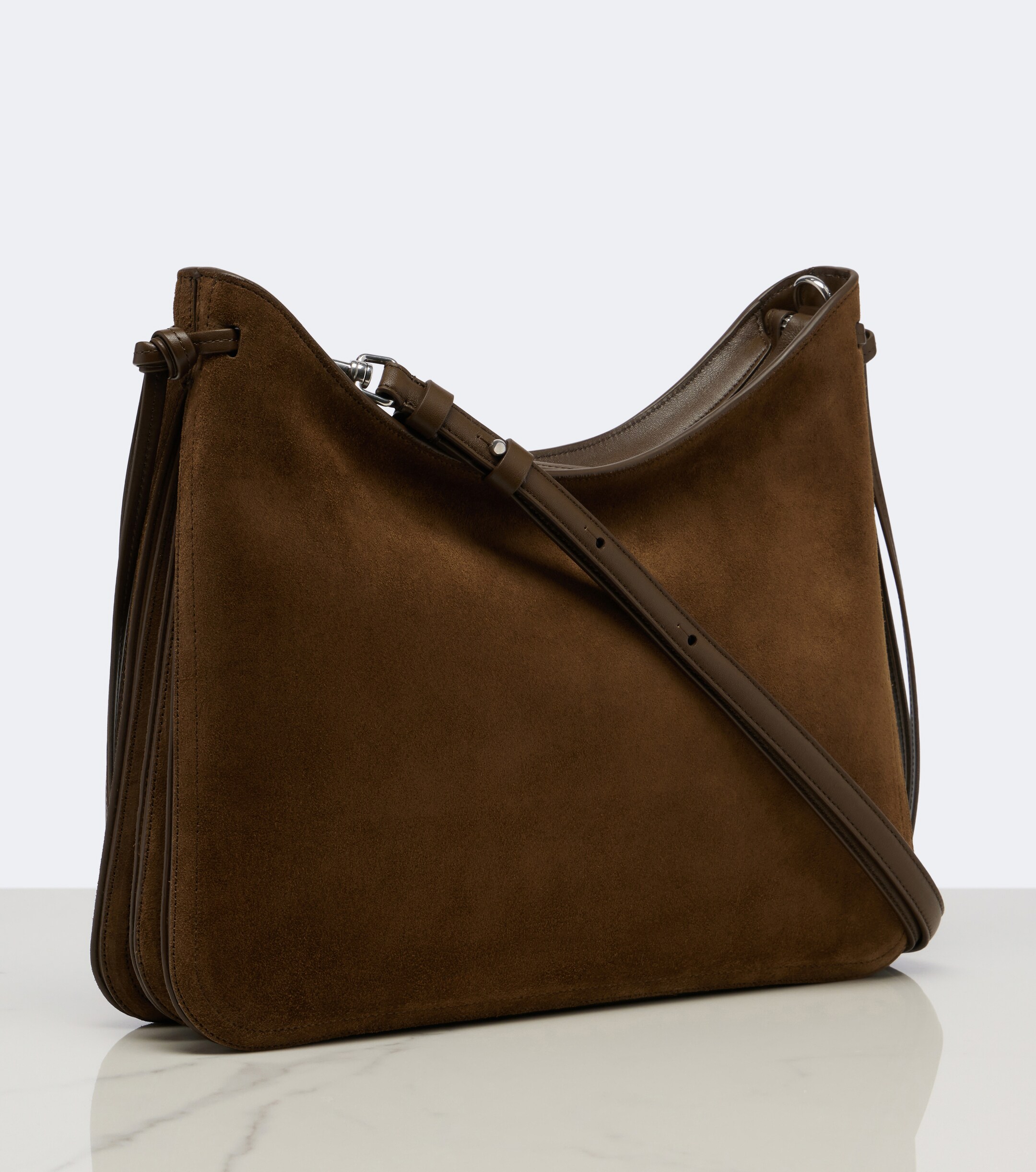 PHOEBE PHILO Gig suede shoulder bag thumbnail