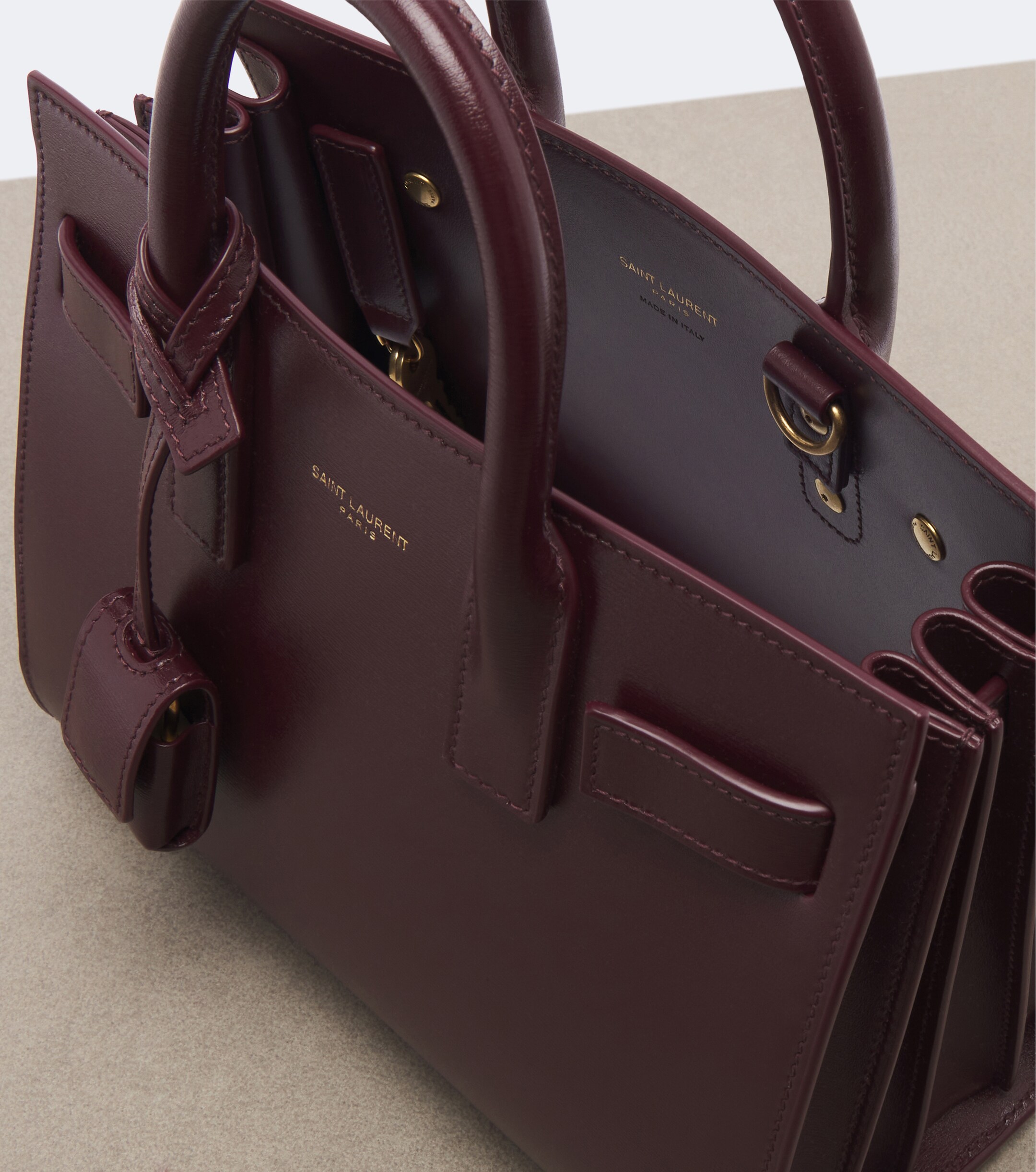 Saint Laurent Sac de Jour Small leather top-handle bag