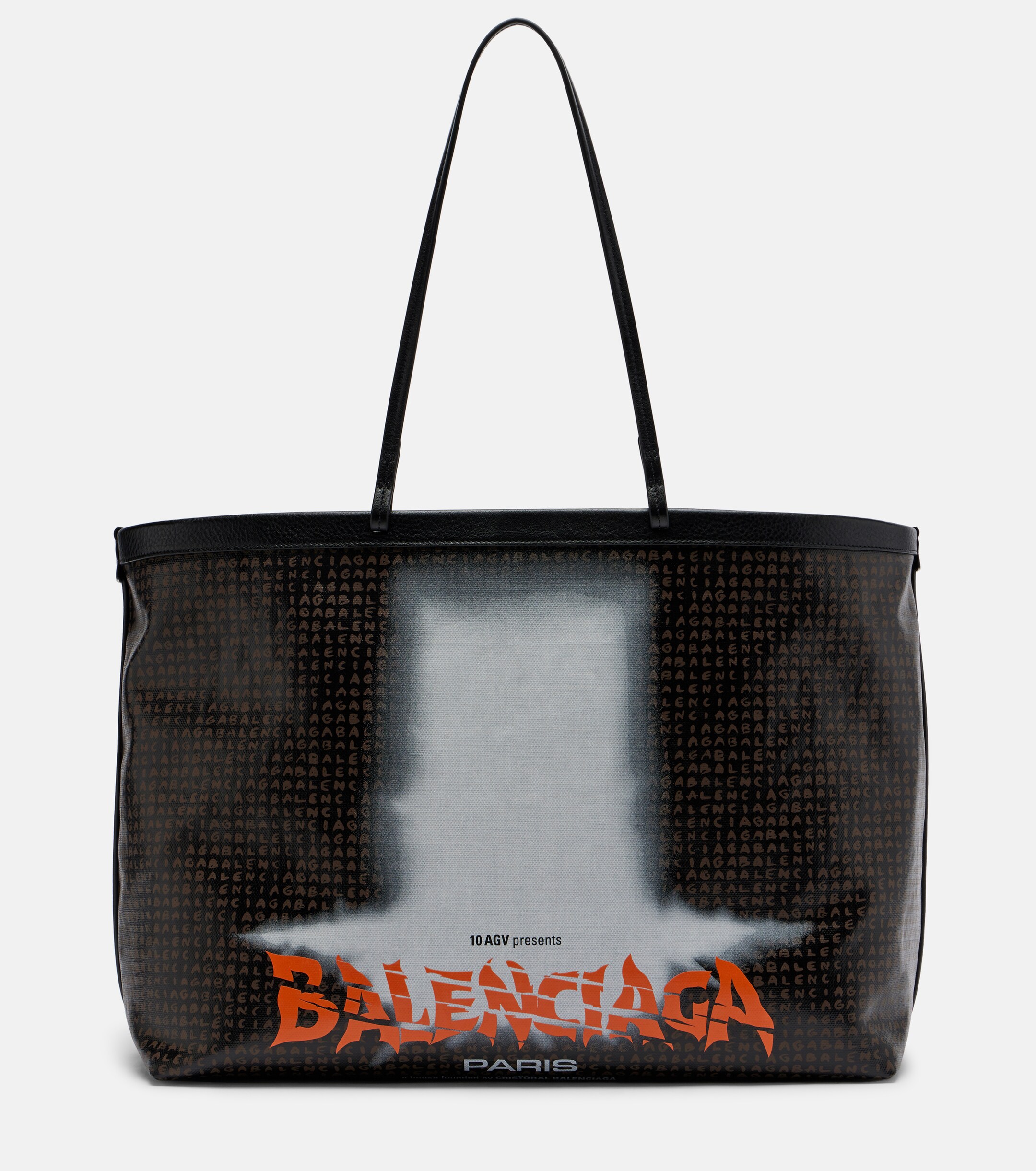 Balenciaga Select Large canvas tote bag