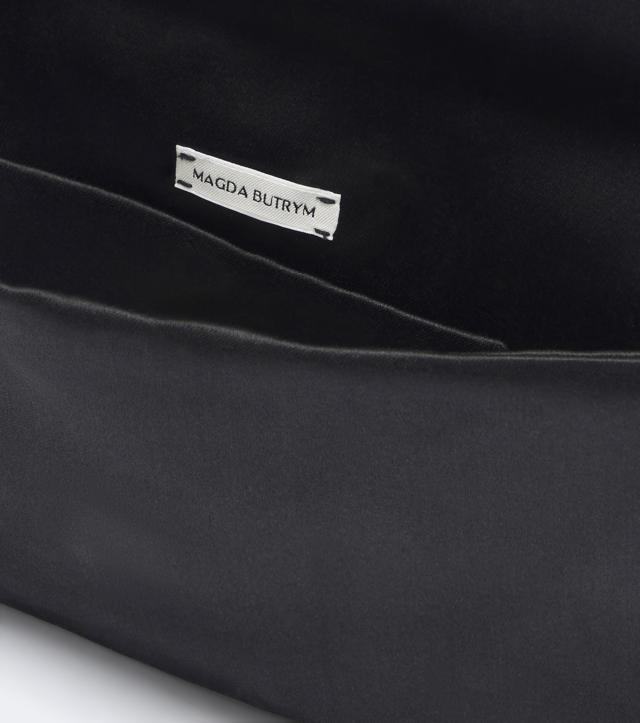 Magda Butrym Magda Butrym Bracelet satin clutch