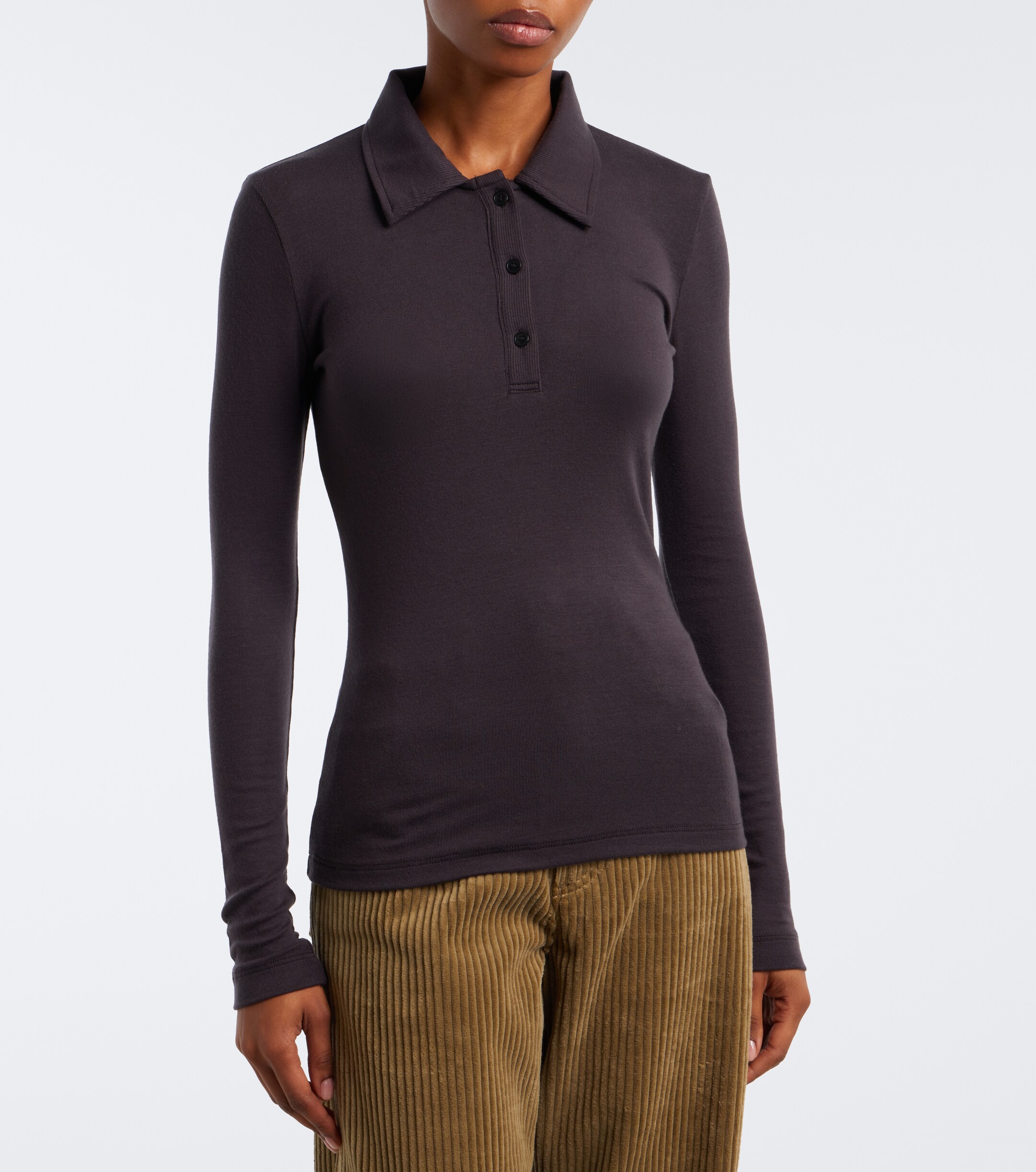 Agolde Agolde Amos jersey polo shirt