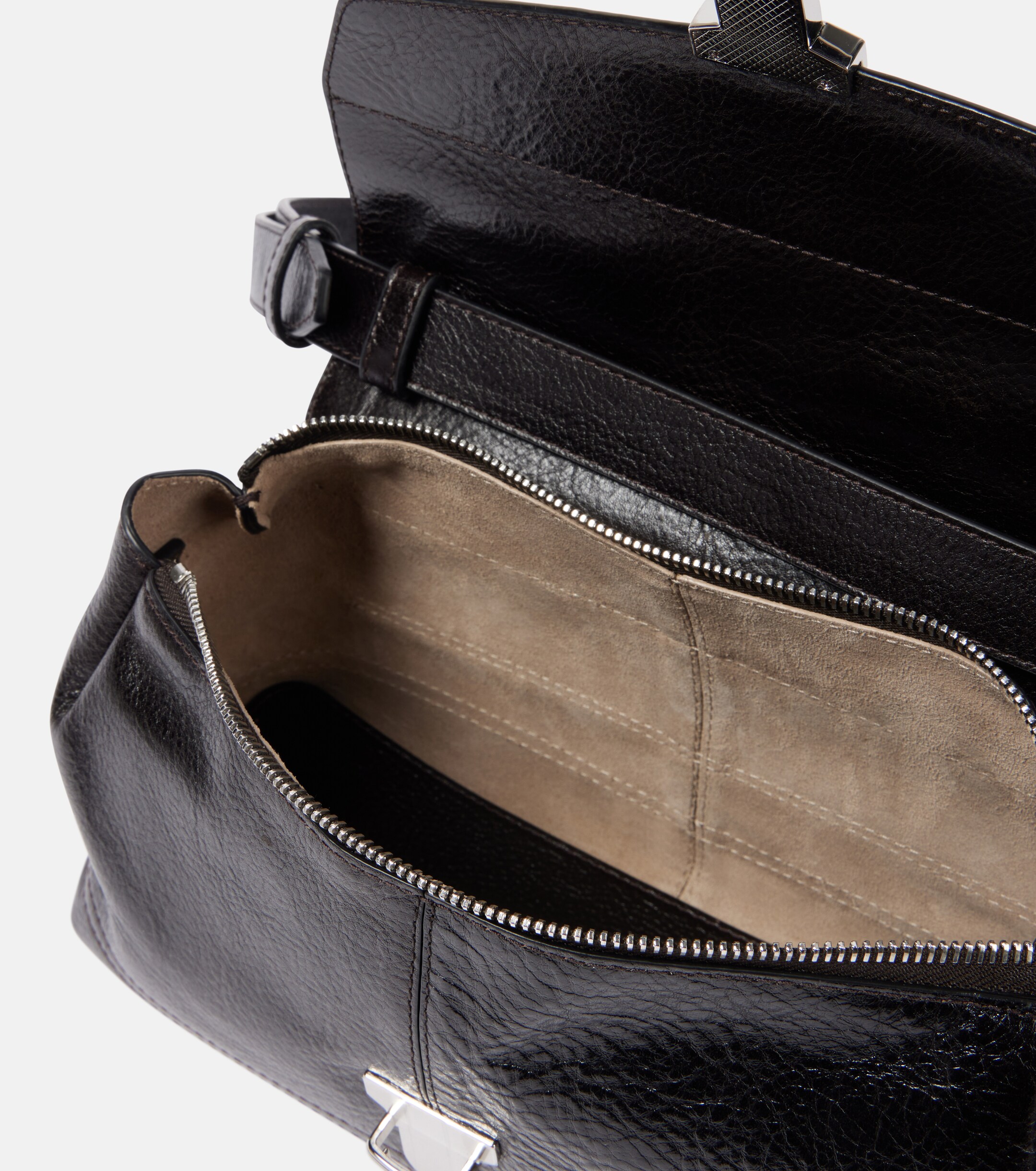 Lemaire Gear leather shoulder bag