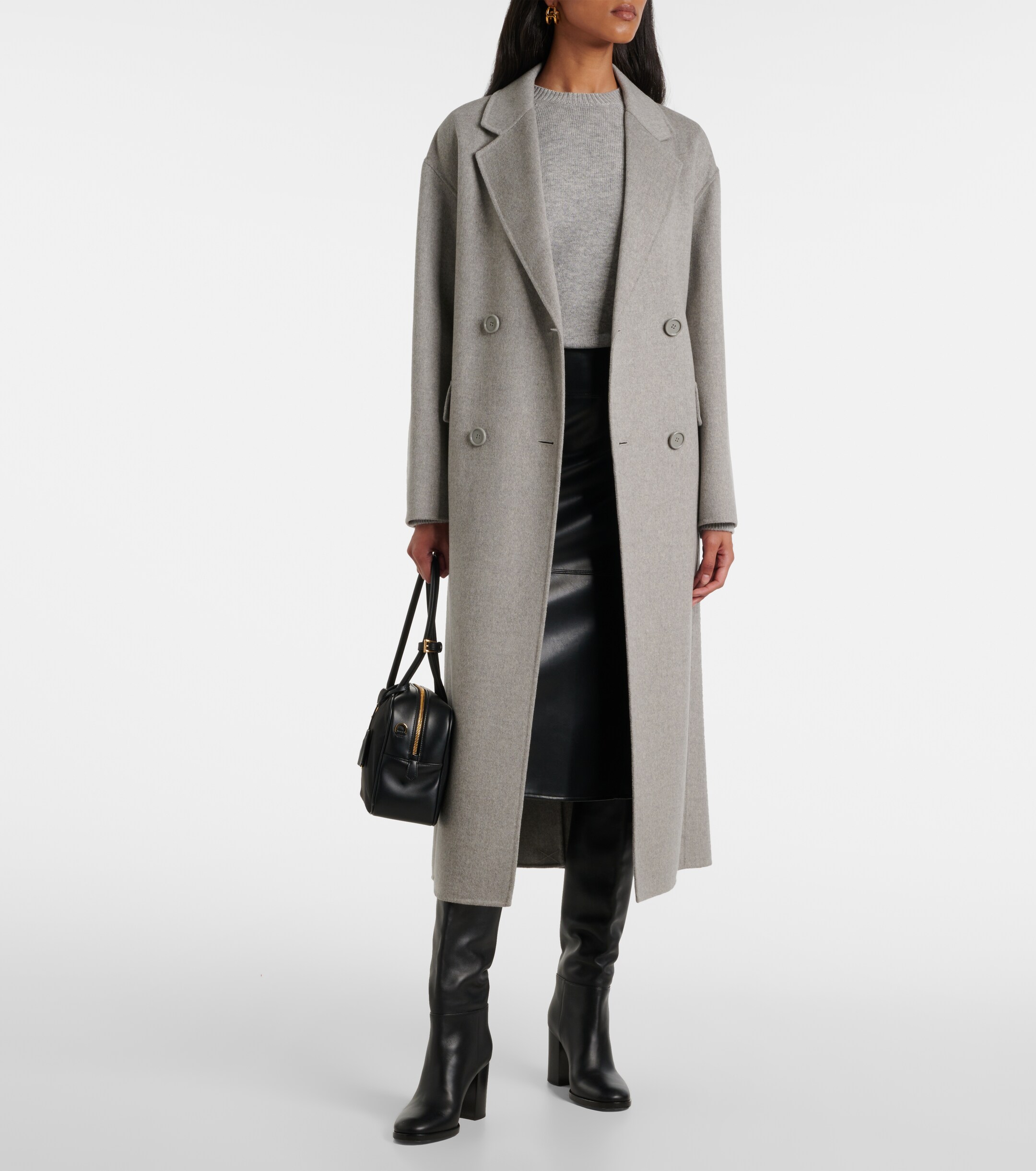 S Max Mara Volonta high-rise midi skirt